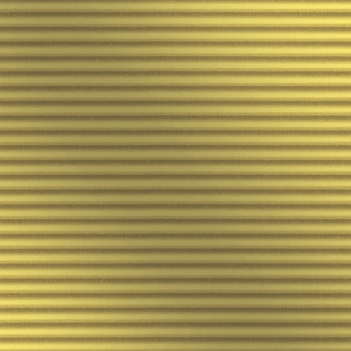 Corrugated Polished Brass Wall Panel CLEARANCE