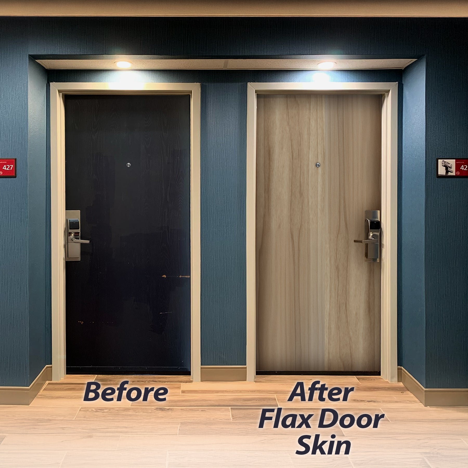 Flax Door Skin