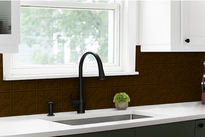 Savannah DIY Backsplash Oil Rubbed Bronze Lifestyle Shot