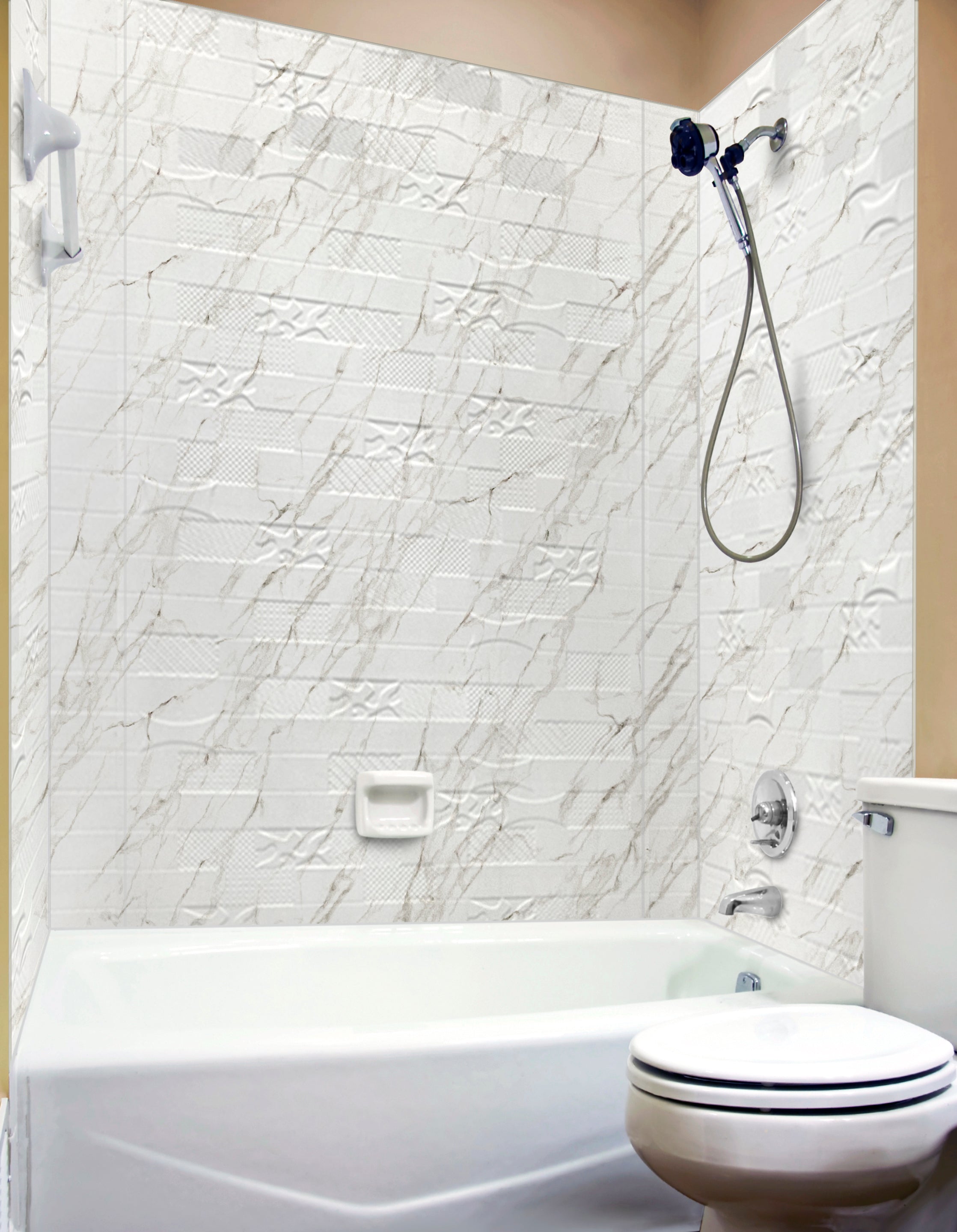 Versa-Tile Tub & Shower Wall Kit