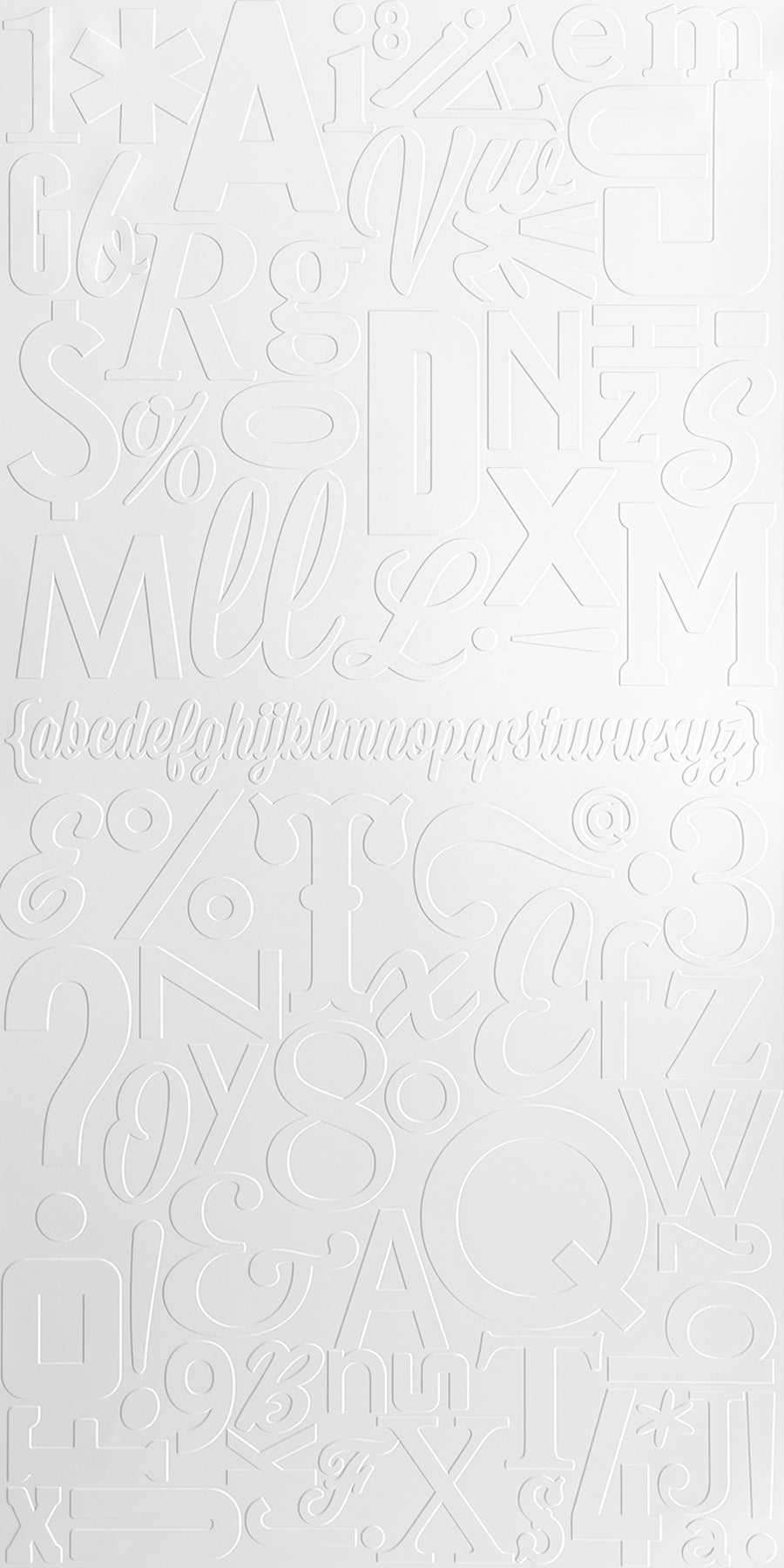 Alphabet Soup Wall Panel
