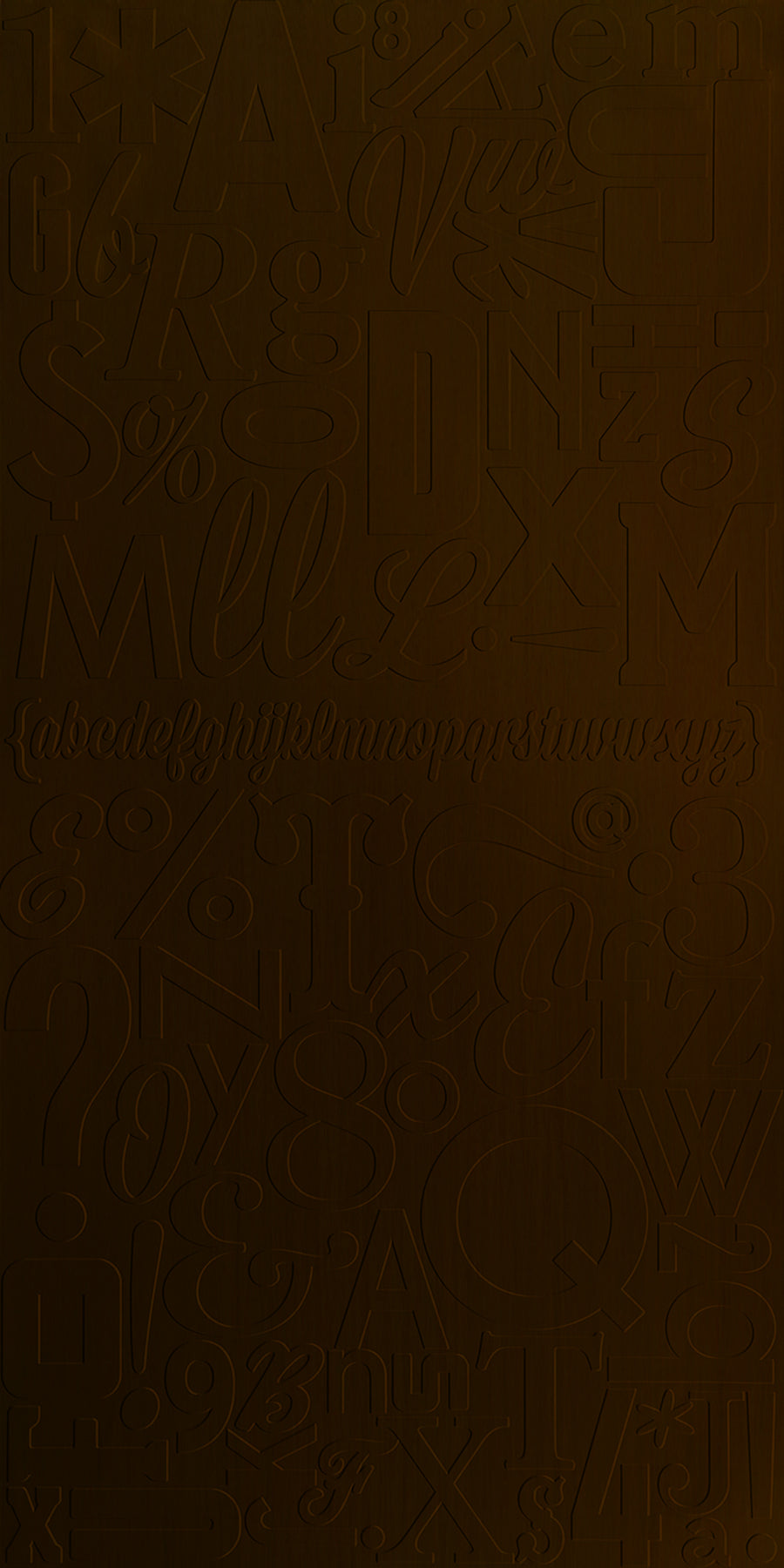 Alphabet Soup Wall Panel