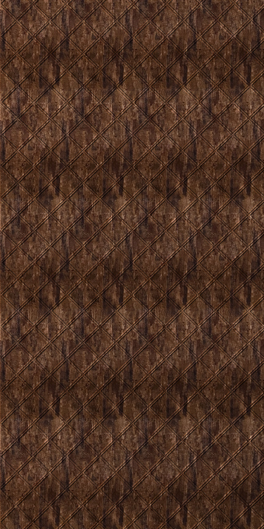 Argyle Abstract Copper Wall Panel