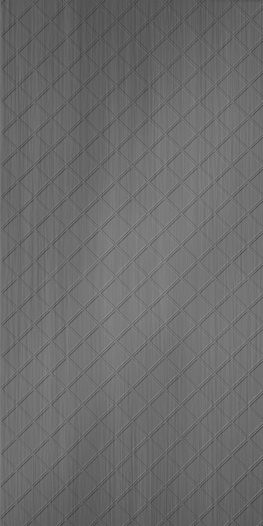 Argyle Brushed Stainless Wall Panel