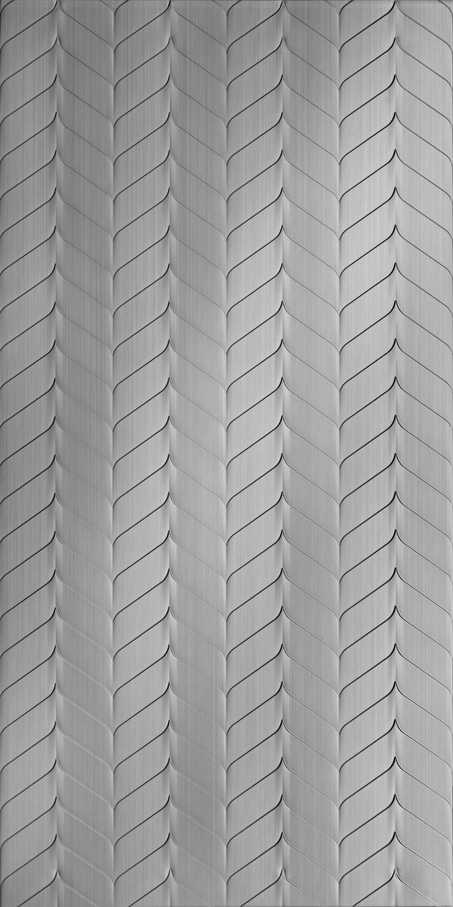 Ariel Brushed Aluminum Wall Panel
