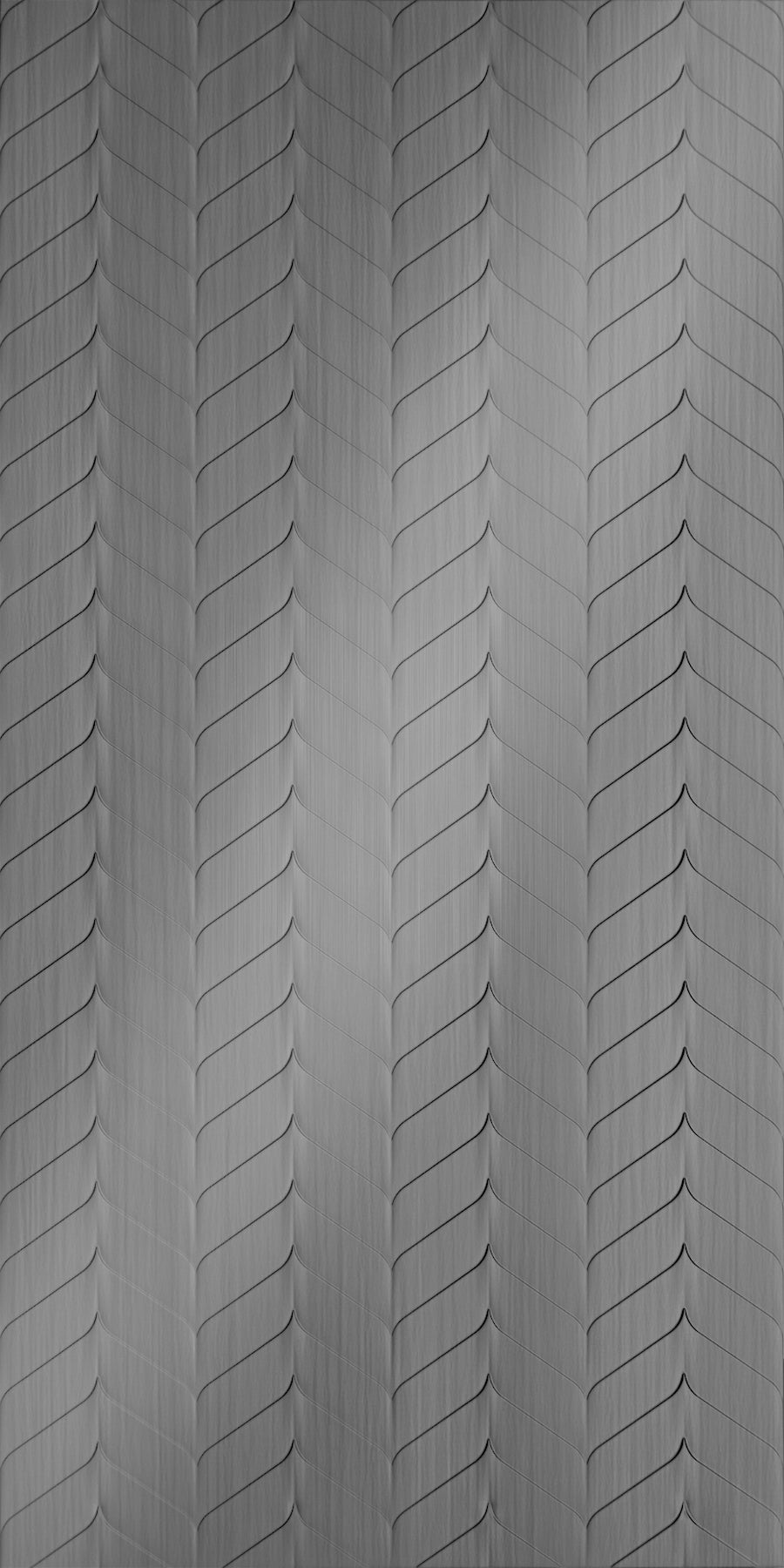 Ariel Brushed Stainless Wall Panel