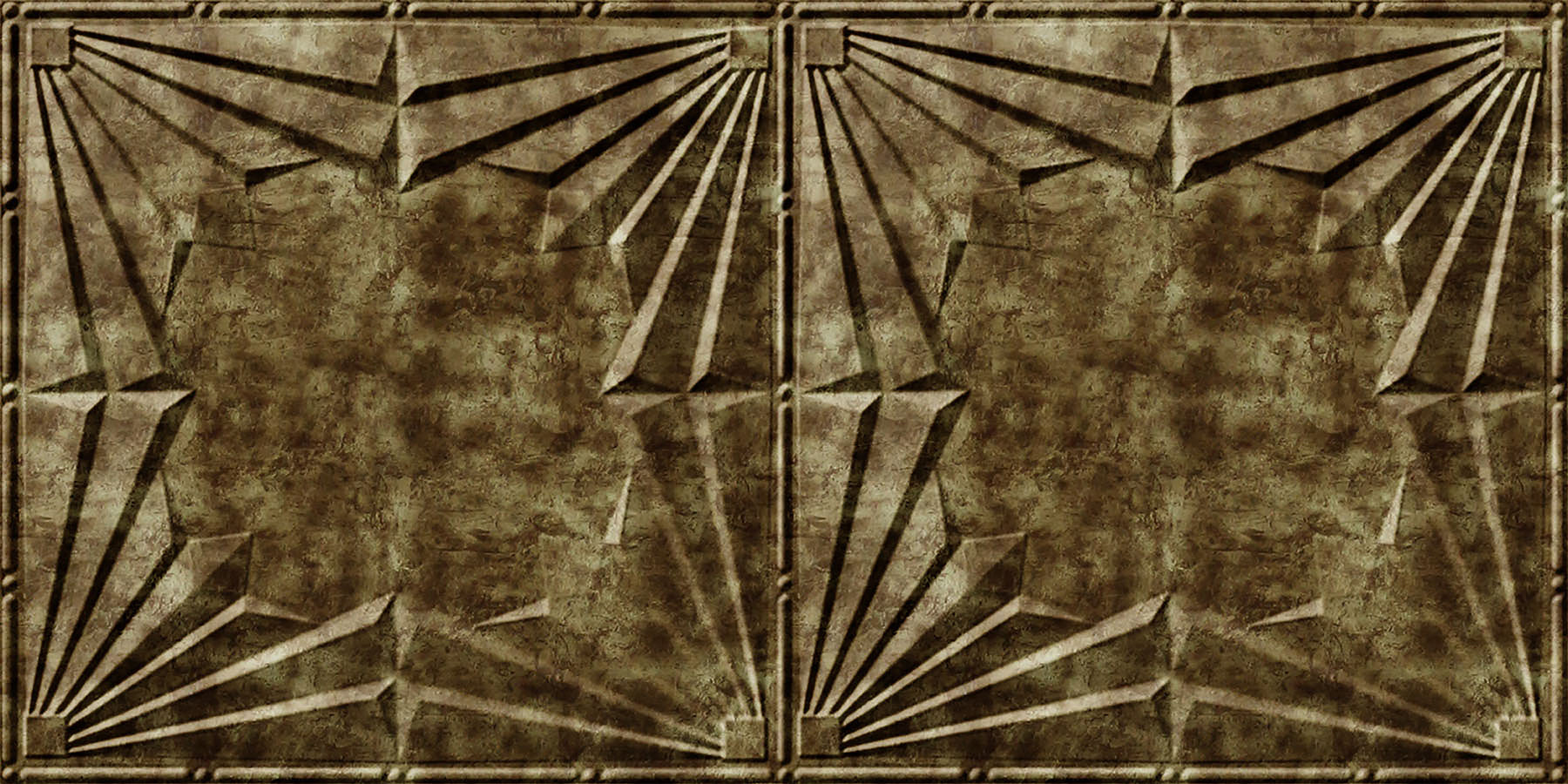 Art Deco Ceiling Panel