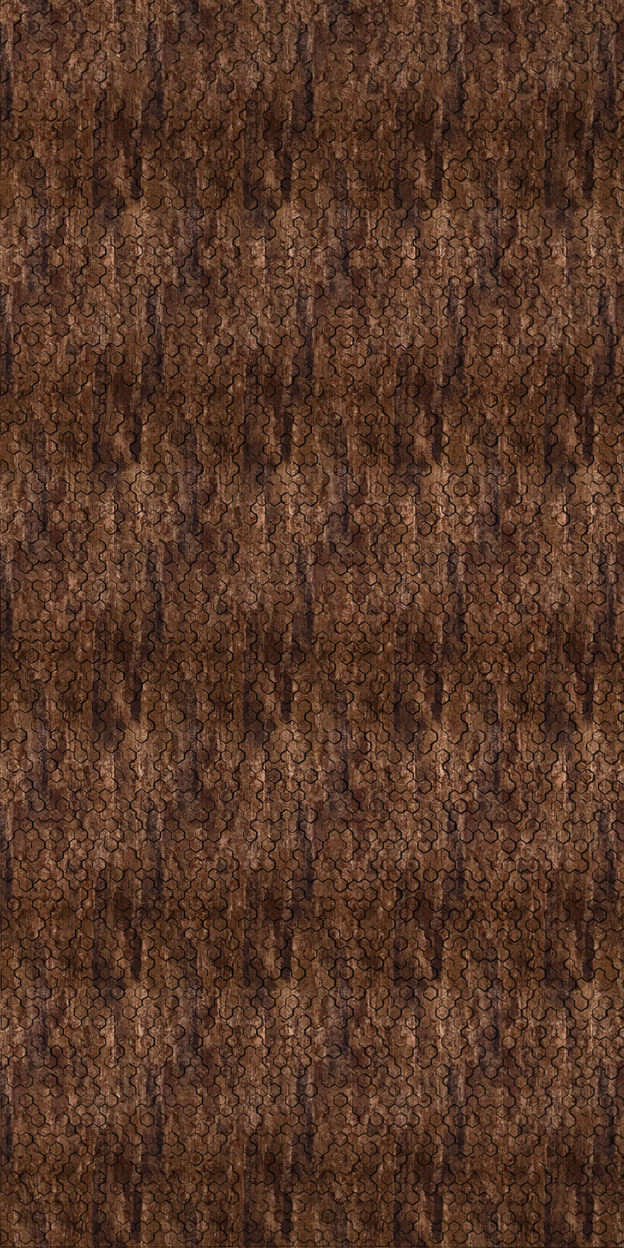 Bee Hive Abstract Copper Wall Panel