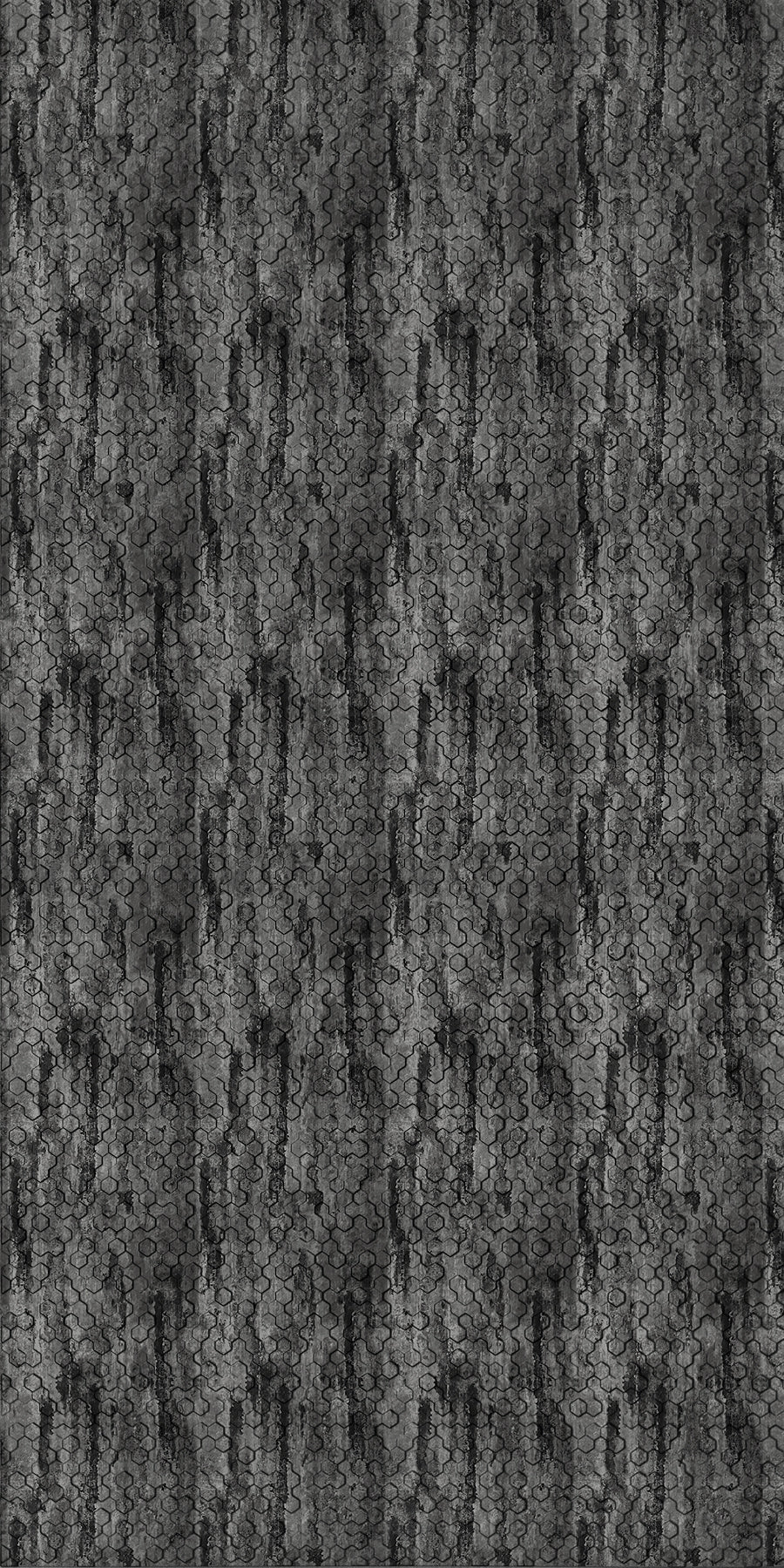 Bee Hive Abstract Silver Wall Panel