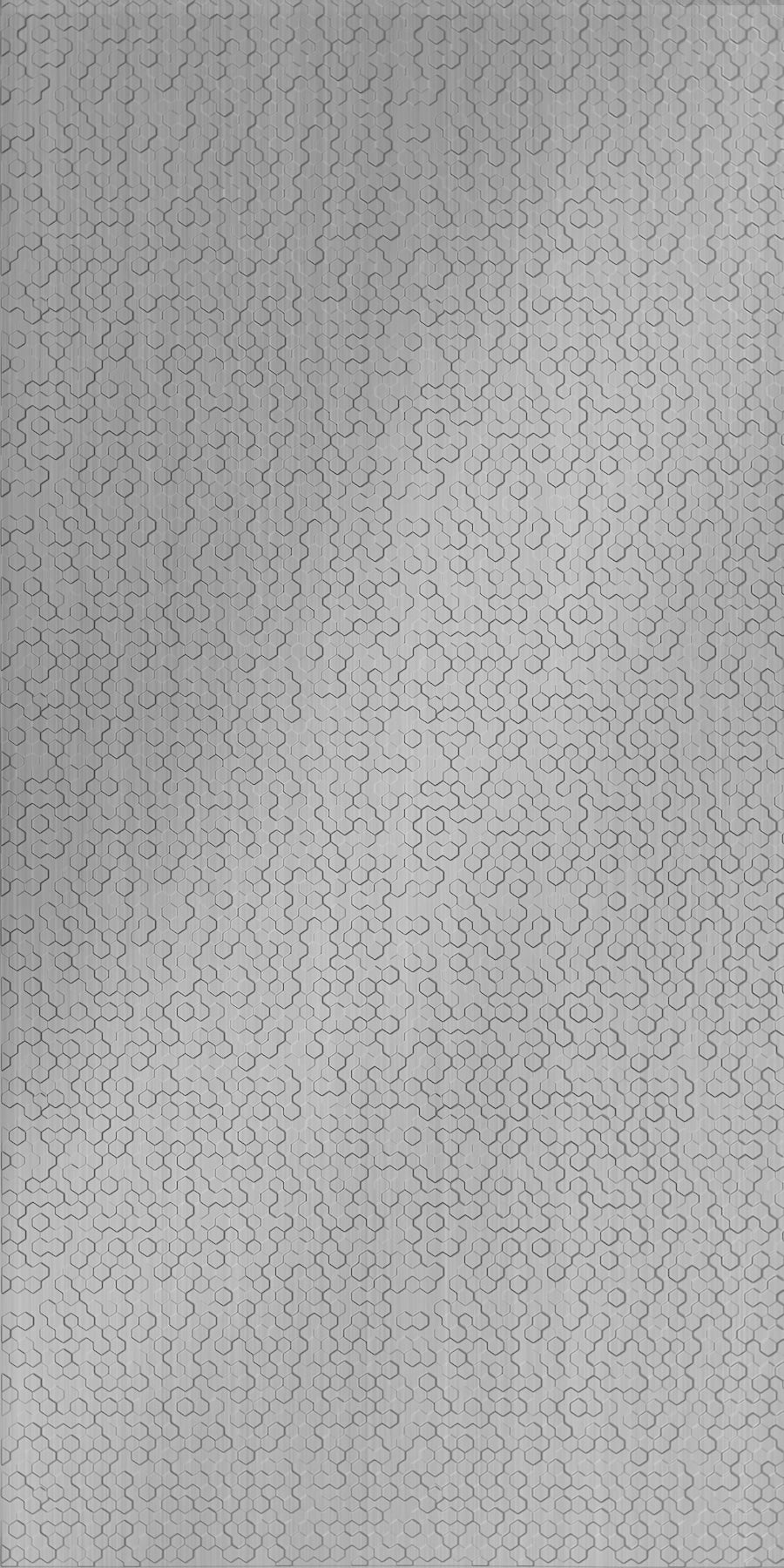 Bee Hive Brushed Aluminum Wall Panel