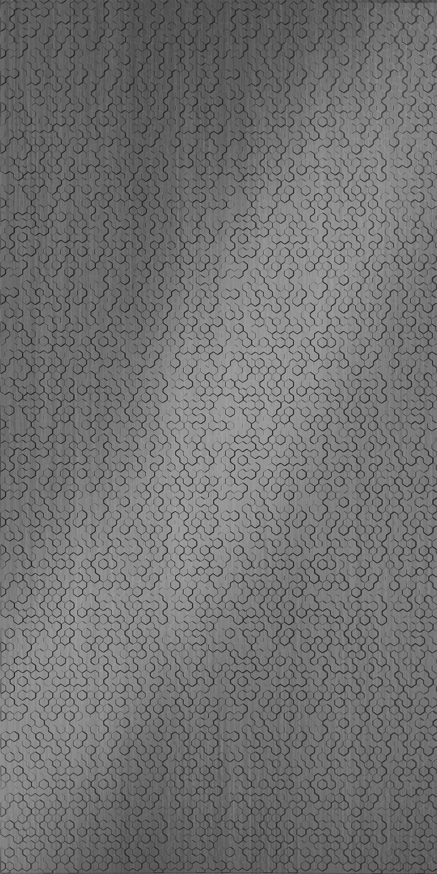 Bee Hive Brushed Stainless Steel Wall Panel