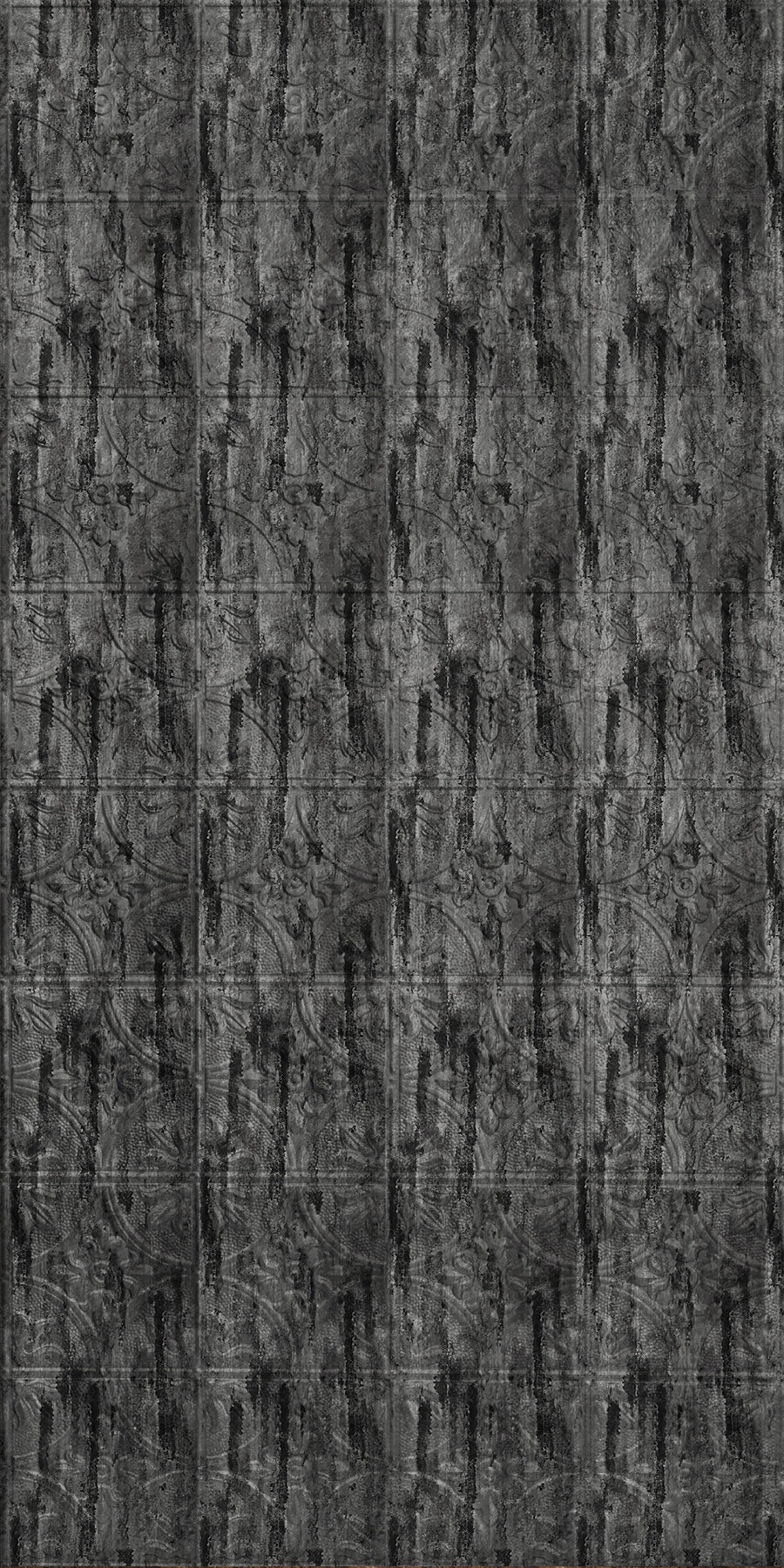 Boston Abstract Silver Wall Panel