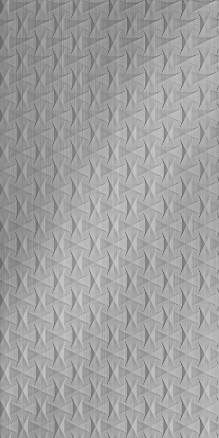 Bowtie Brushed Aluminum Wall Panel