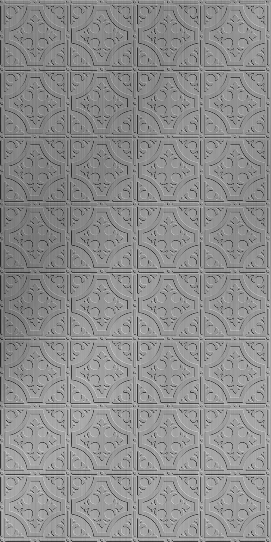 Camelot Brushed Aluminum Wall Panel