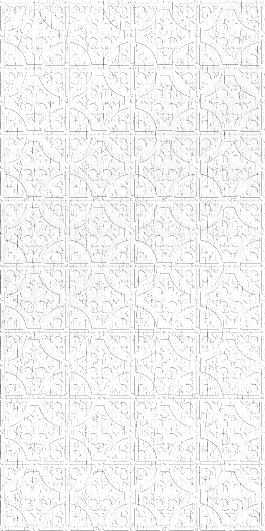 Camelot Distressed White Wall Panel