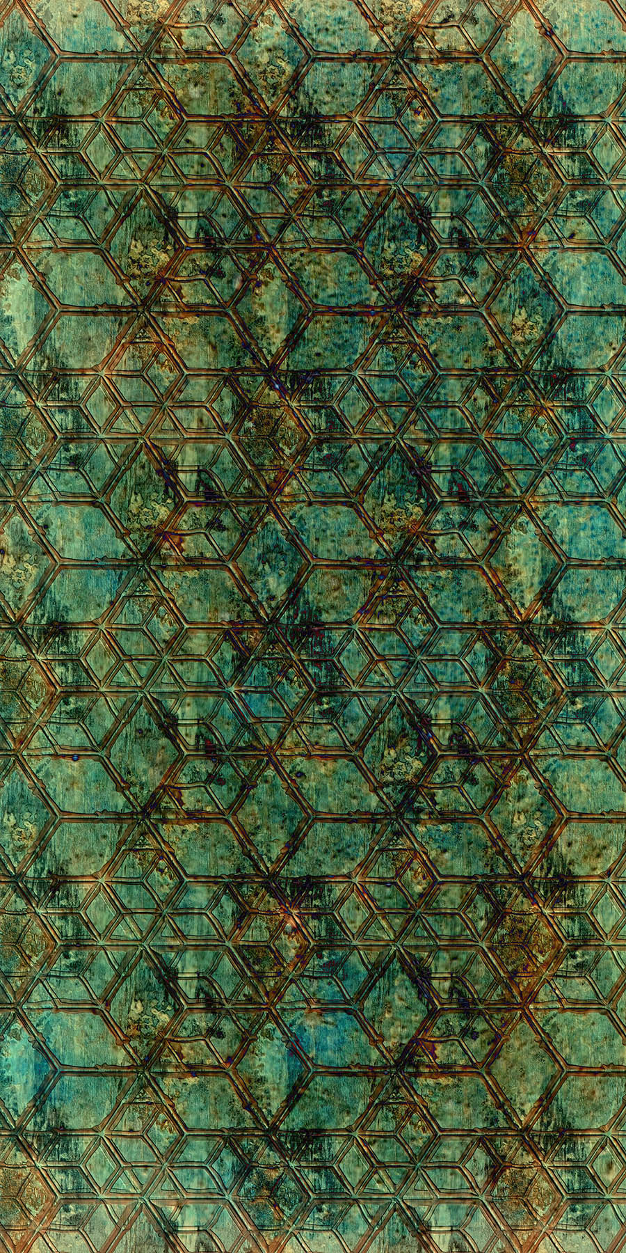 CARVED COPPER CORROSION