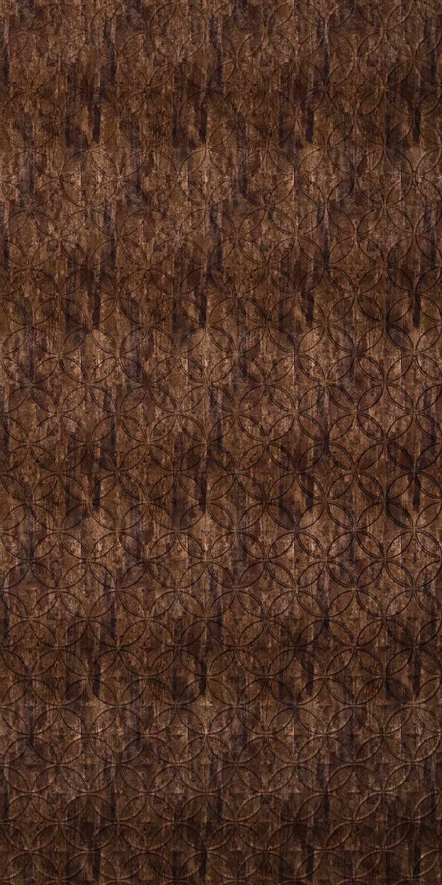 Celestial Abstract Copper Wall Panel