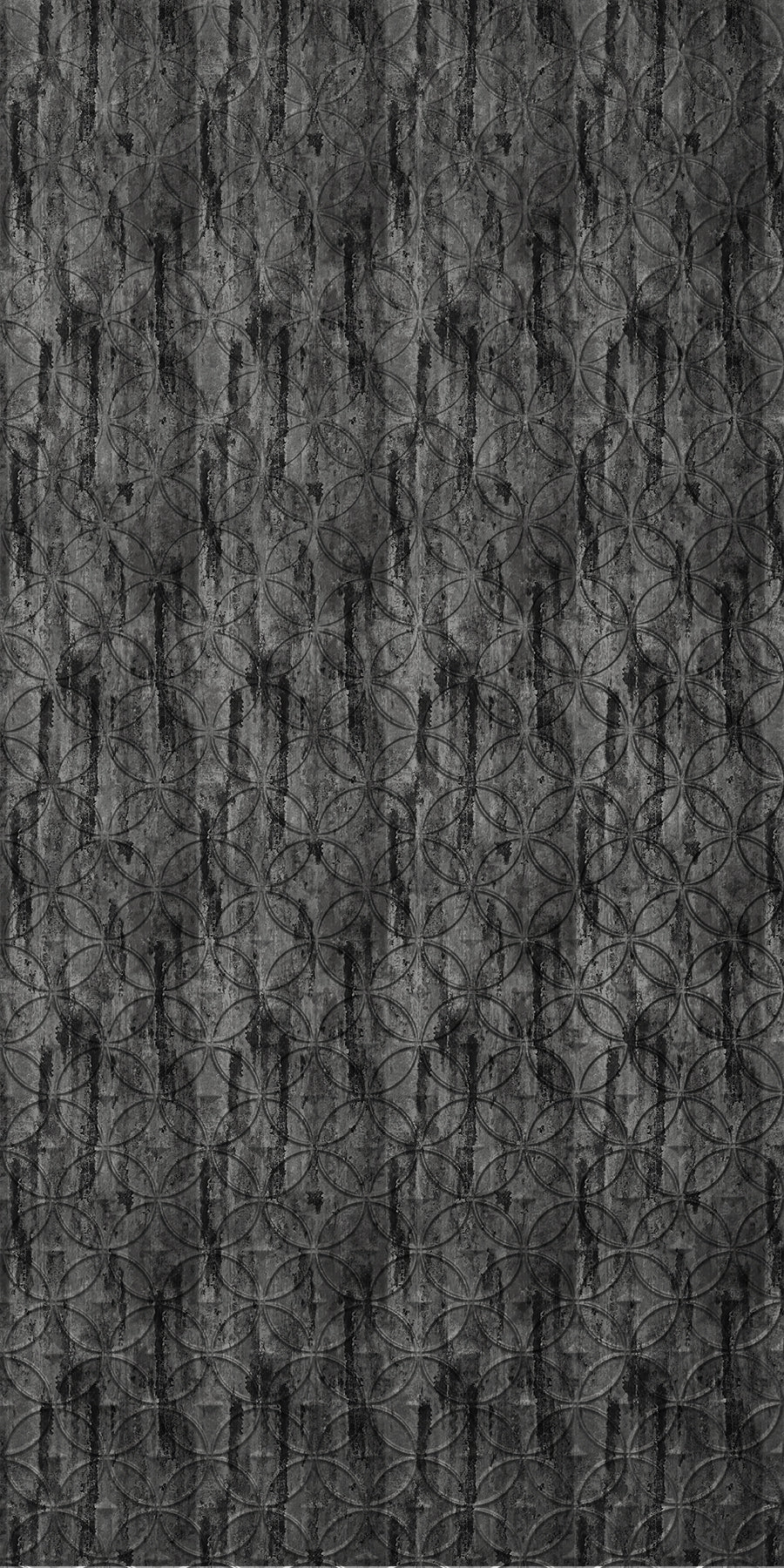 Celestial Abstract Silver Wall Panel