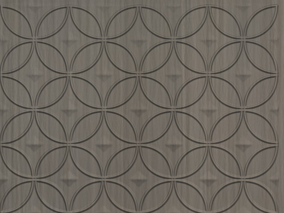 Celestial Backsplash Sample Brushed Nickel