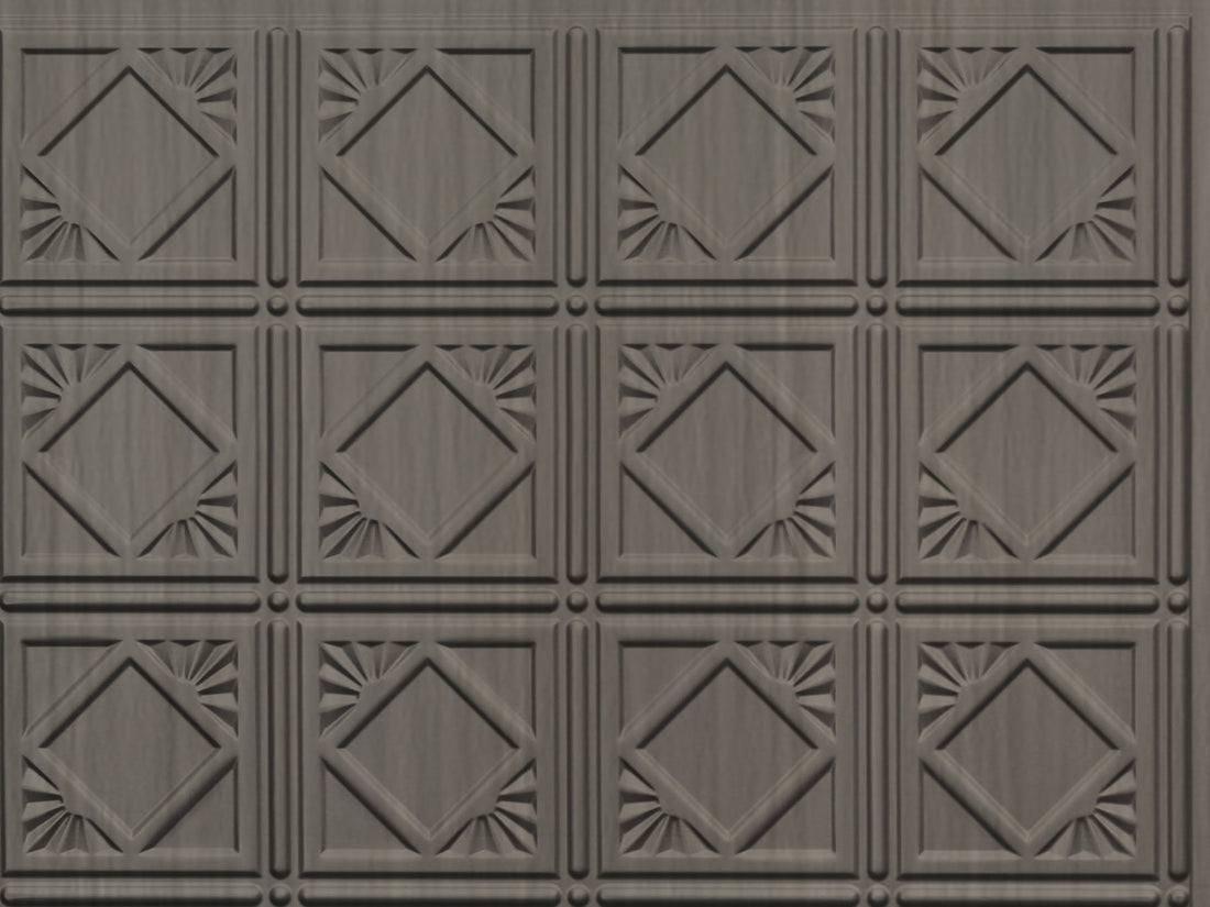 Charleston Backsplash Sample Brushed Nickel