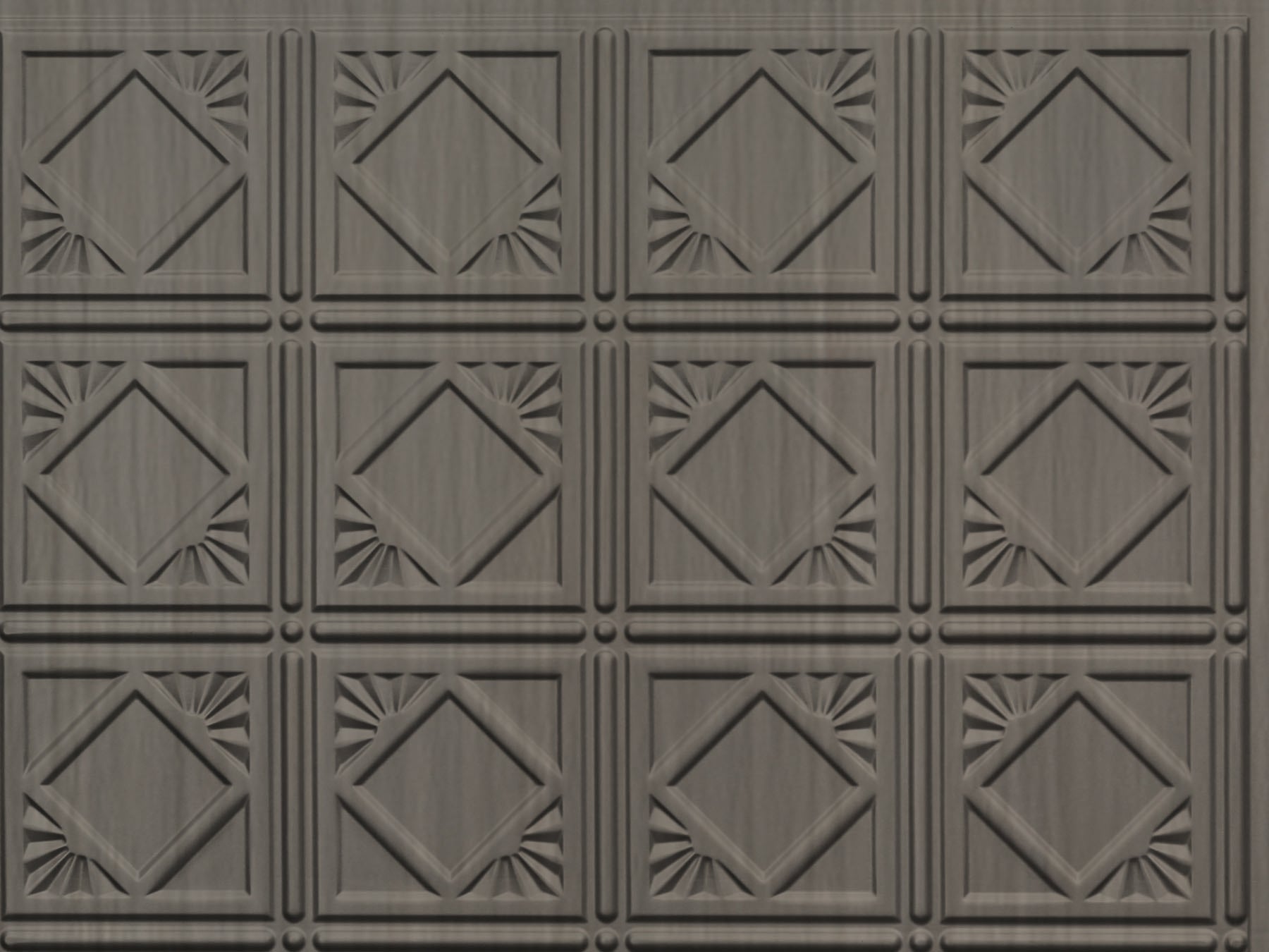 Charleston Backsplash Sample Brushed Nickel