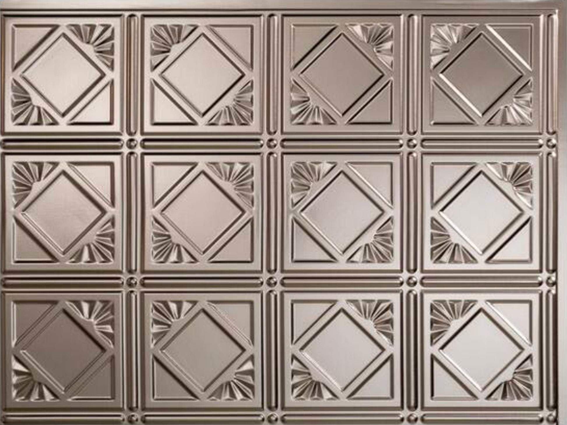Charleston DIY Backsplash Brushed Nickel