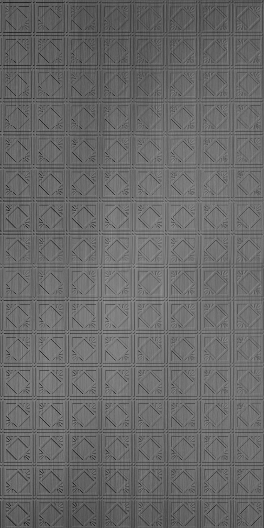 Charleston Brushed Stainless Wall Panel