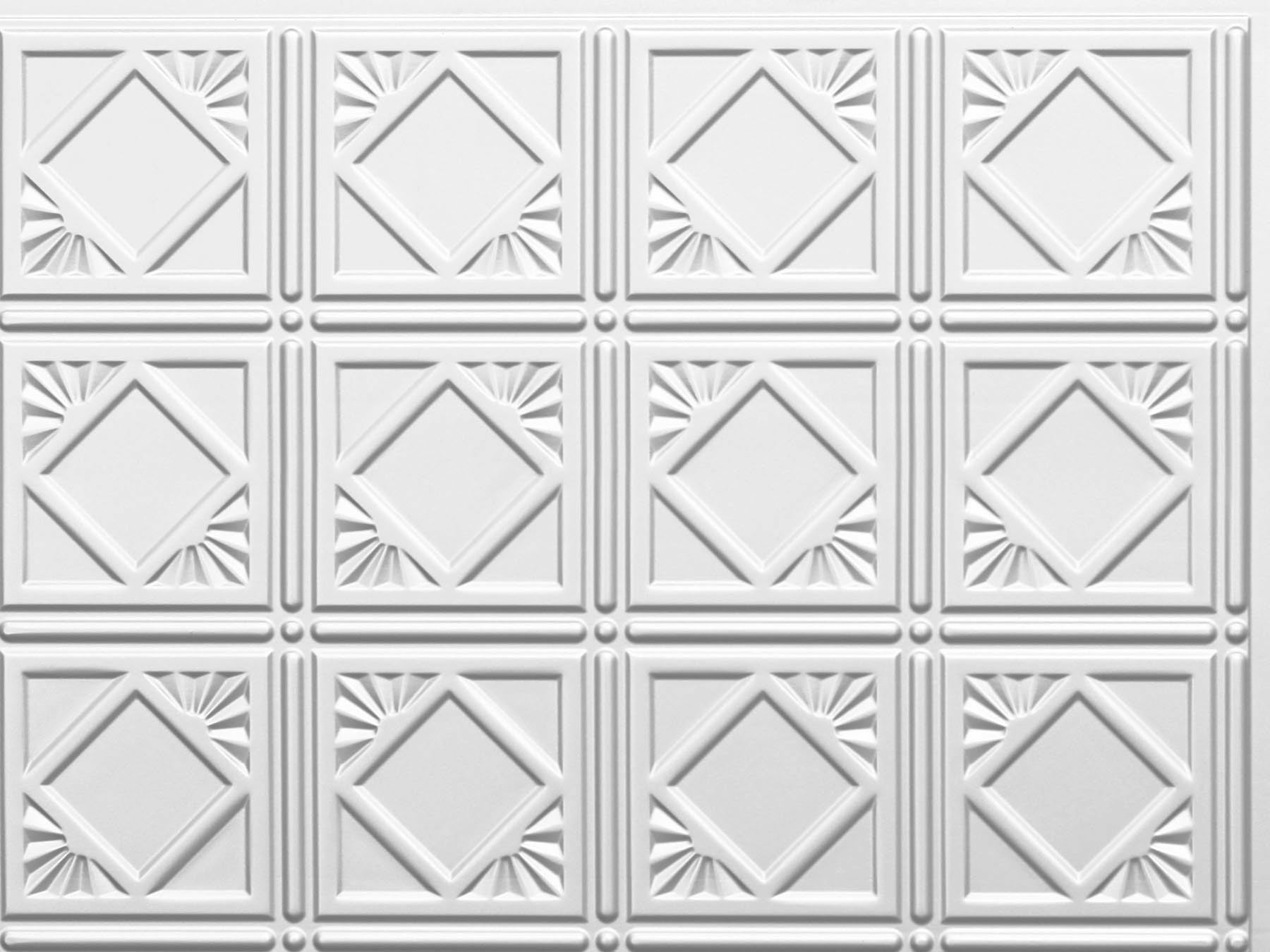 Charleston DIY Backsplash Matte White
