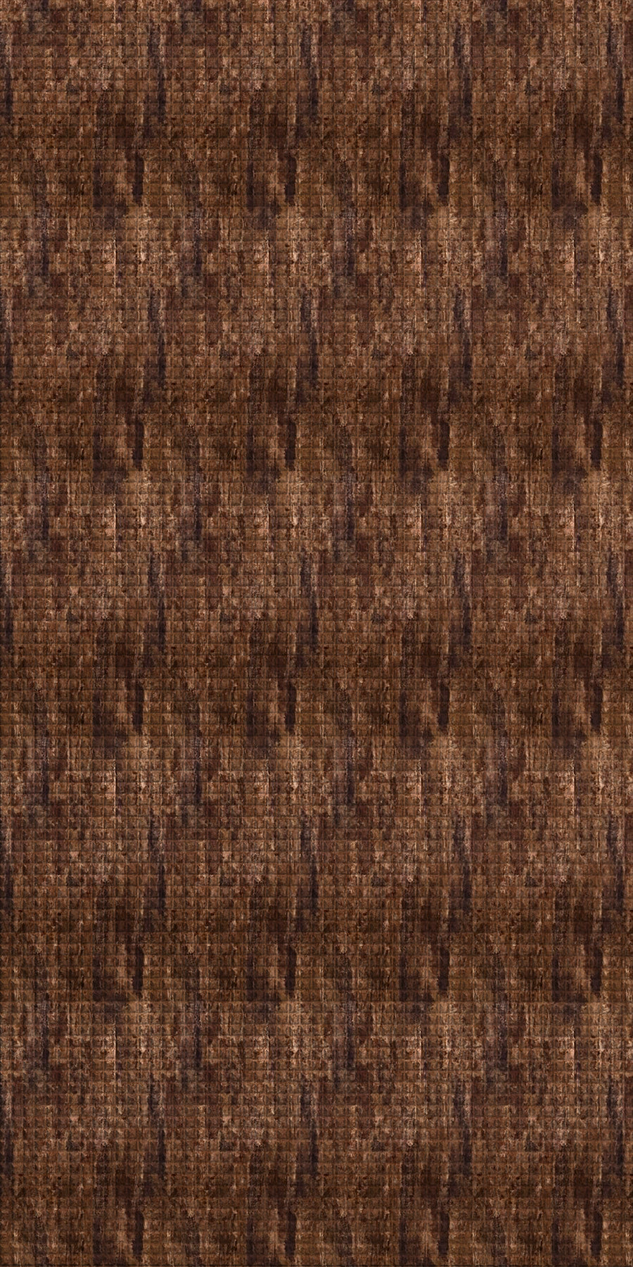 Chocolate Squares Abstract Copper Wall Panel