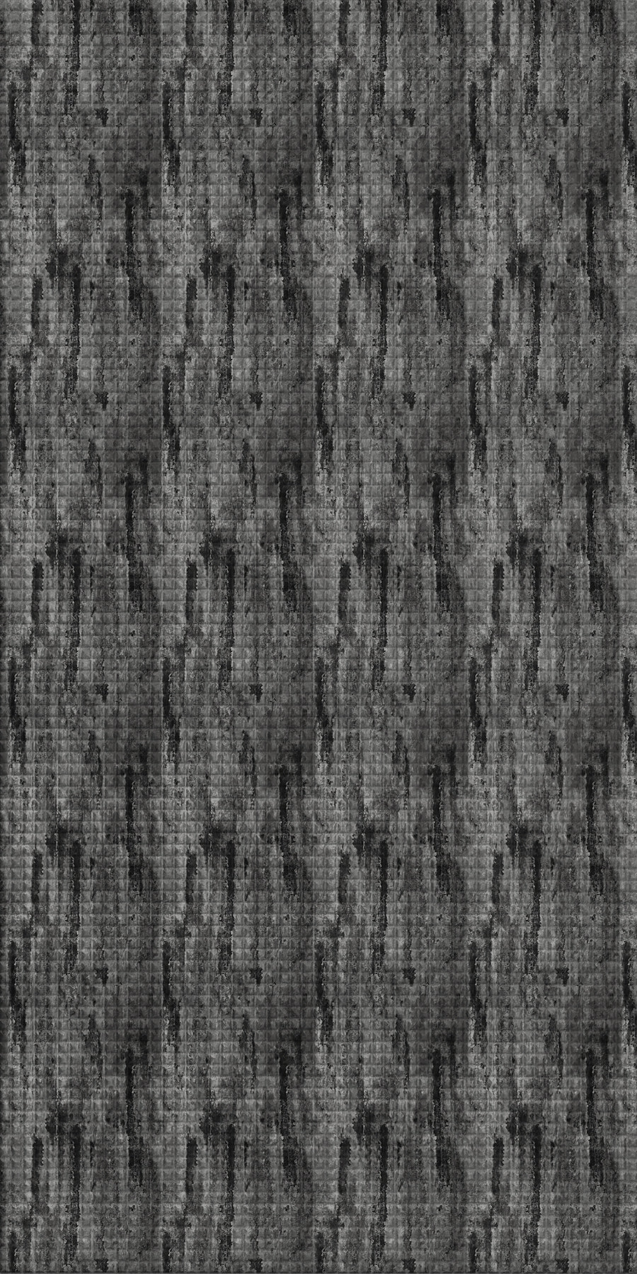 Chocolate Squares Abstract Silver Wall Panel