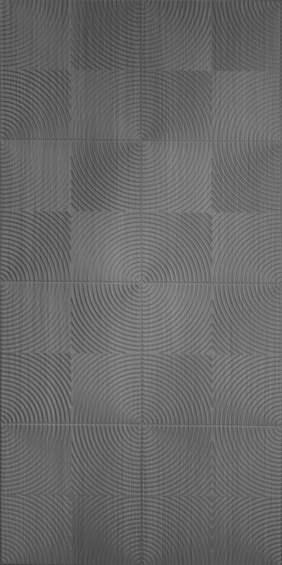 Curvation Brushed Stainless Wall Panel