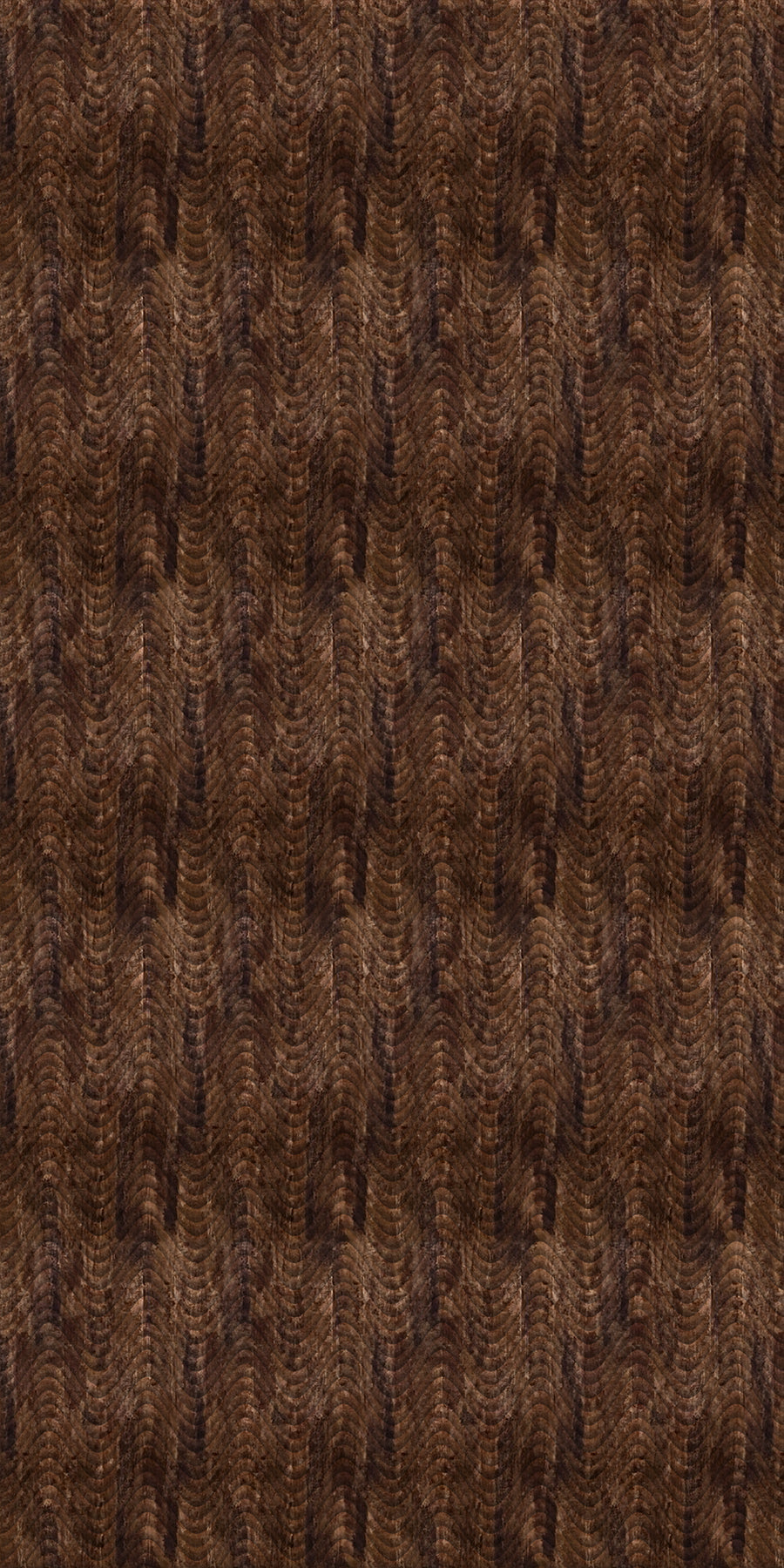 Curves Abstract Copper Wall Panel