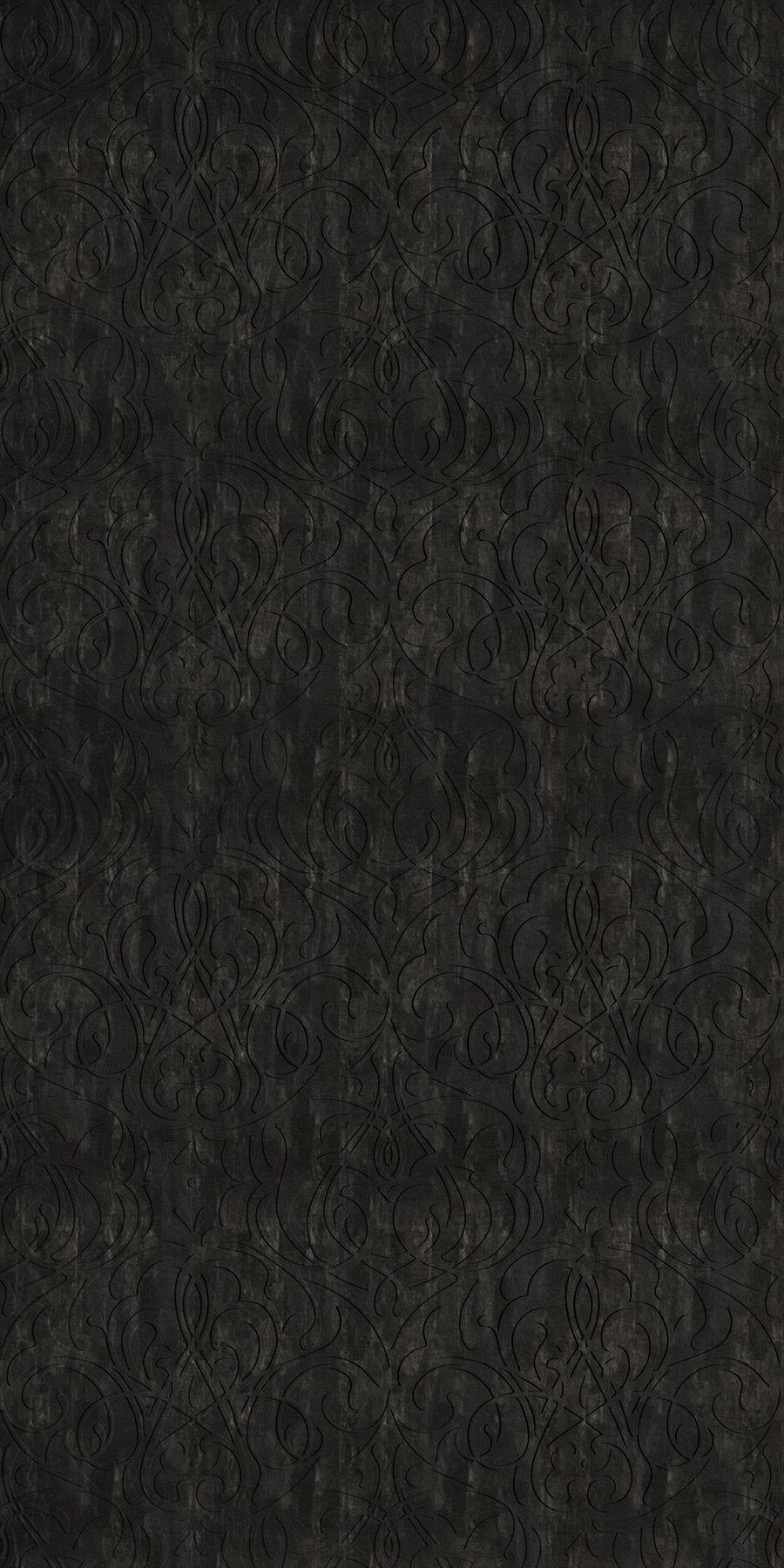 Damask Abstract Bronze Wall Panel