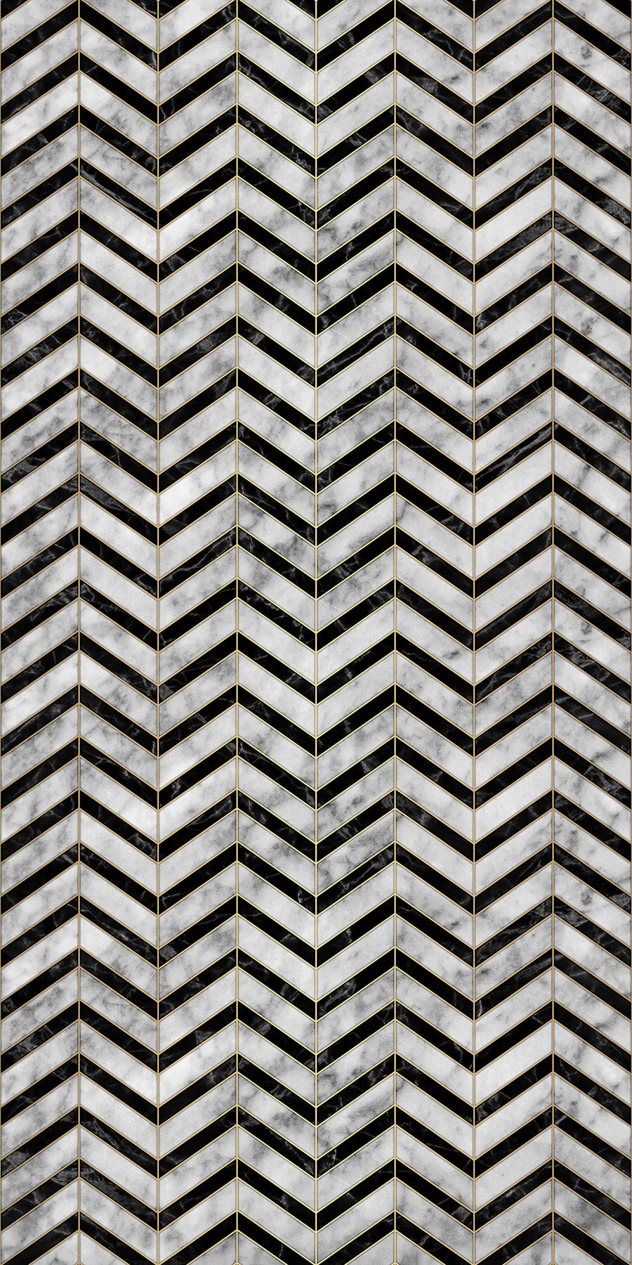 Deco Herringbone Tile Fusion Panels