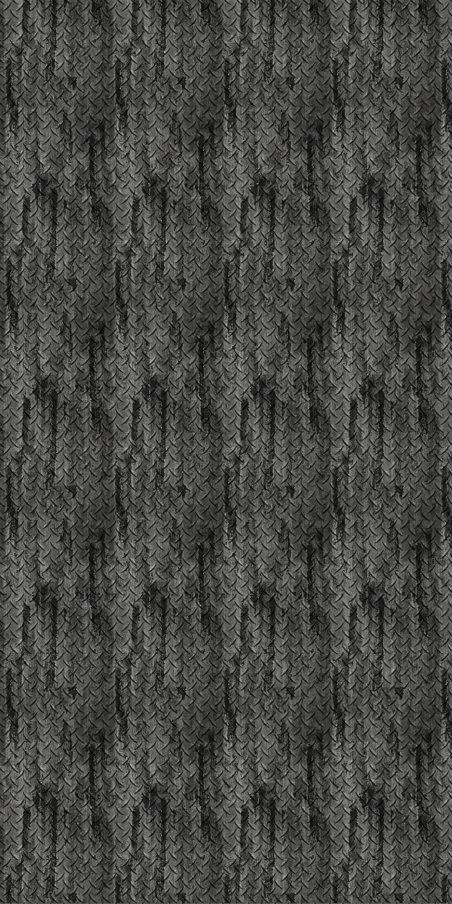 Diamond Plate Abstract Silver Wall Panel