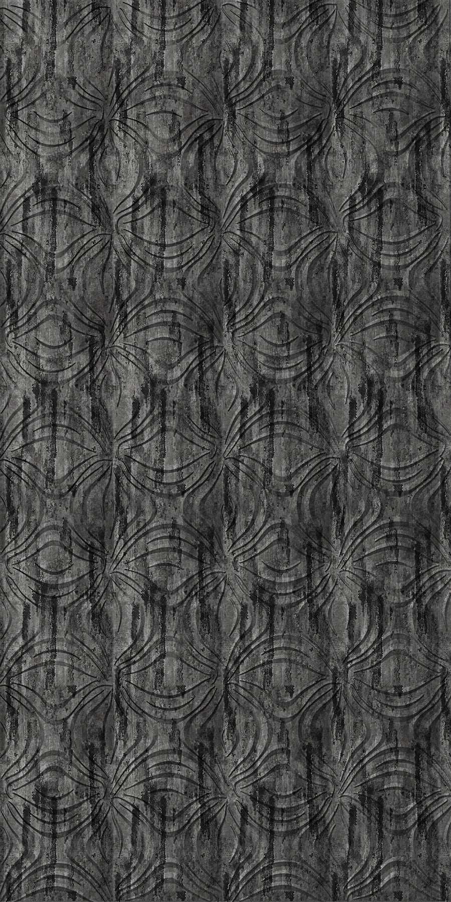 Dogwood Abstract Silver Wall Panel