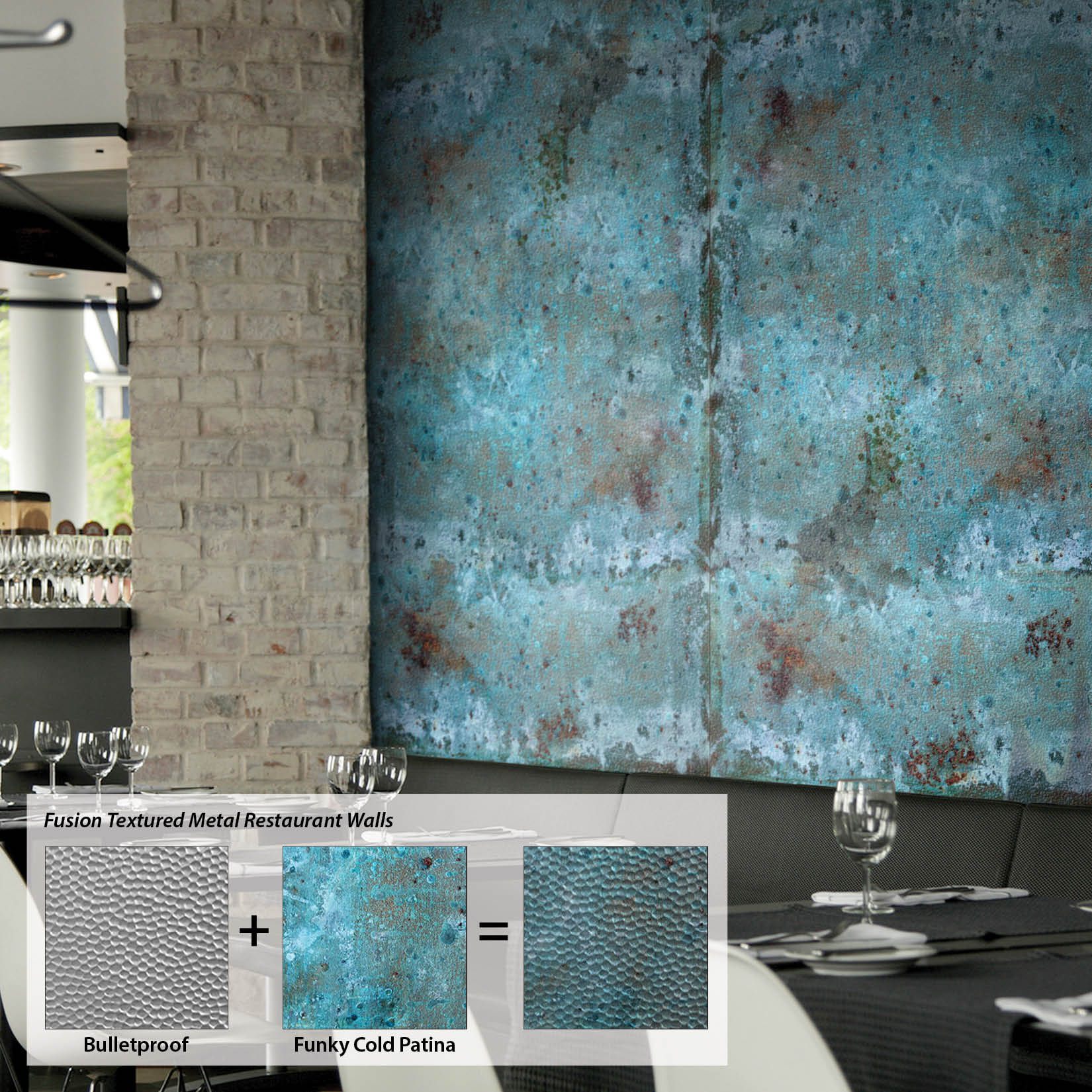 Artful Metals Fusion Panels (Sample)