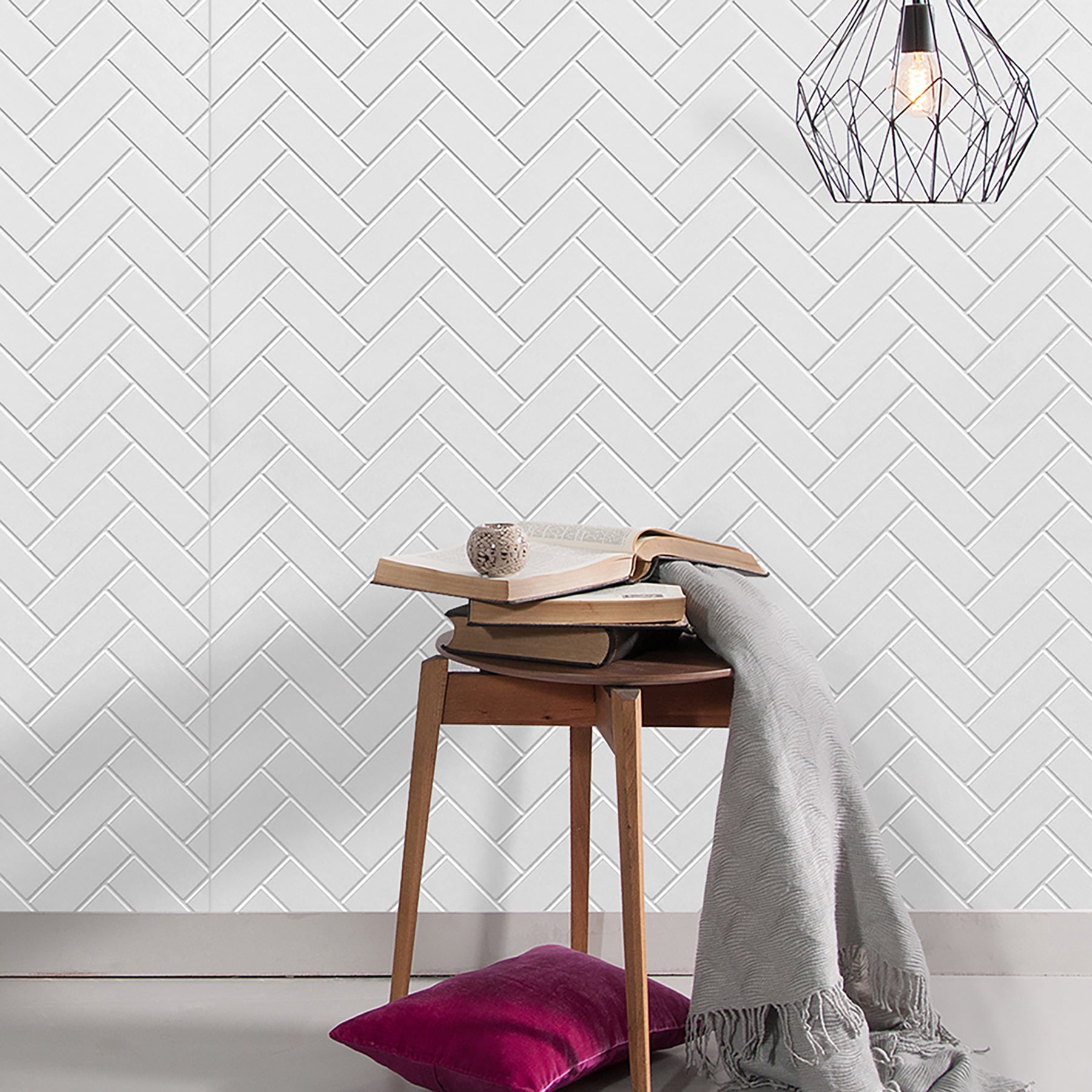 Herringbone Wall Panel