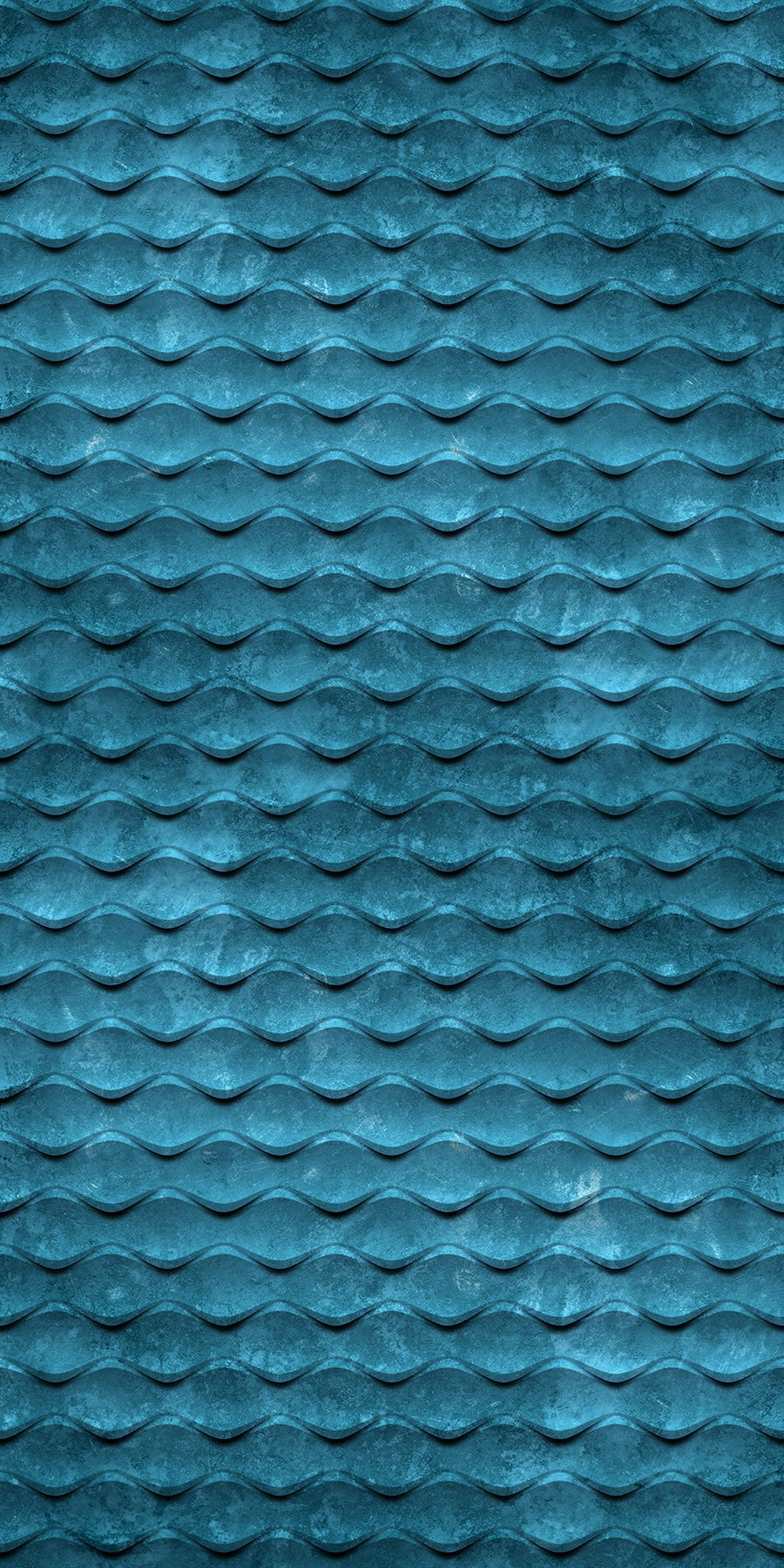 Interlocked Subtle Blue Pattern & Color Fusion Panels