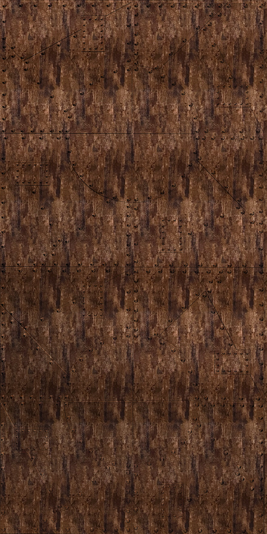Metal Plates Abstract Copper Wall Panels