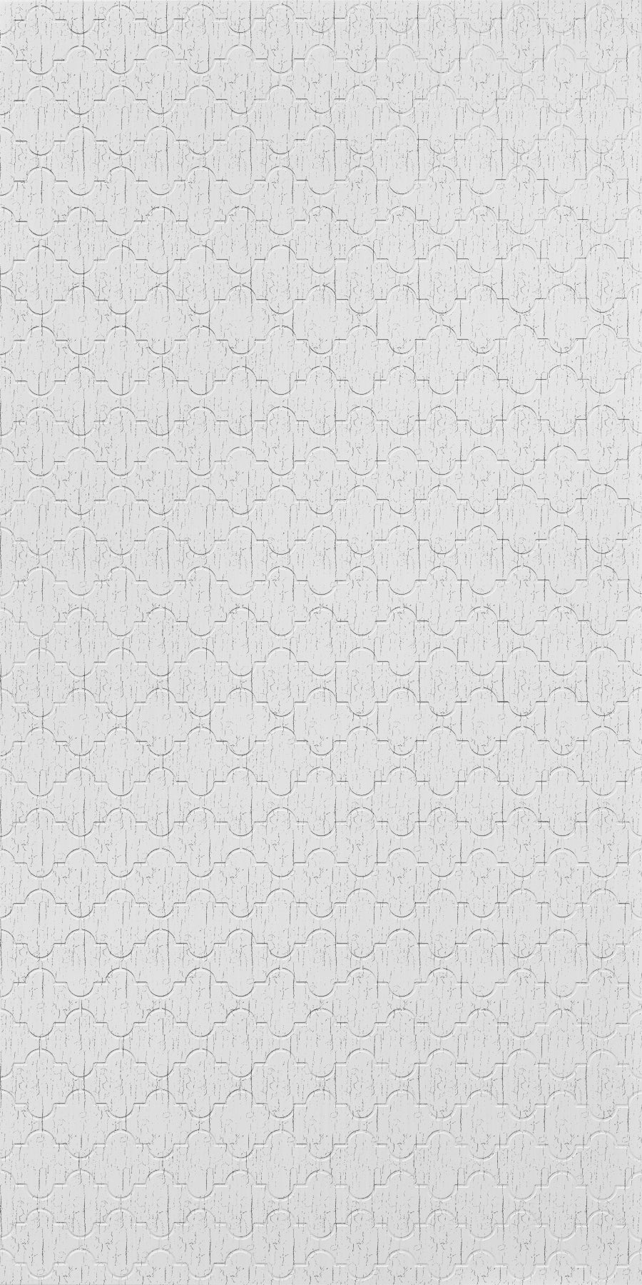 Morocco Distressed White Wall Panel