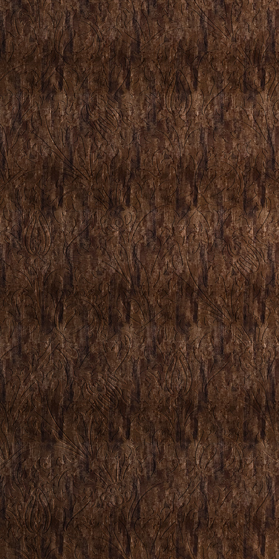Nettle Abstract Copper Wall Panel