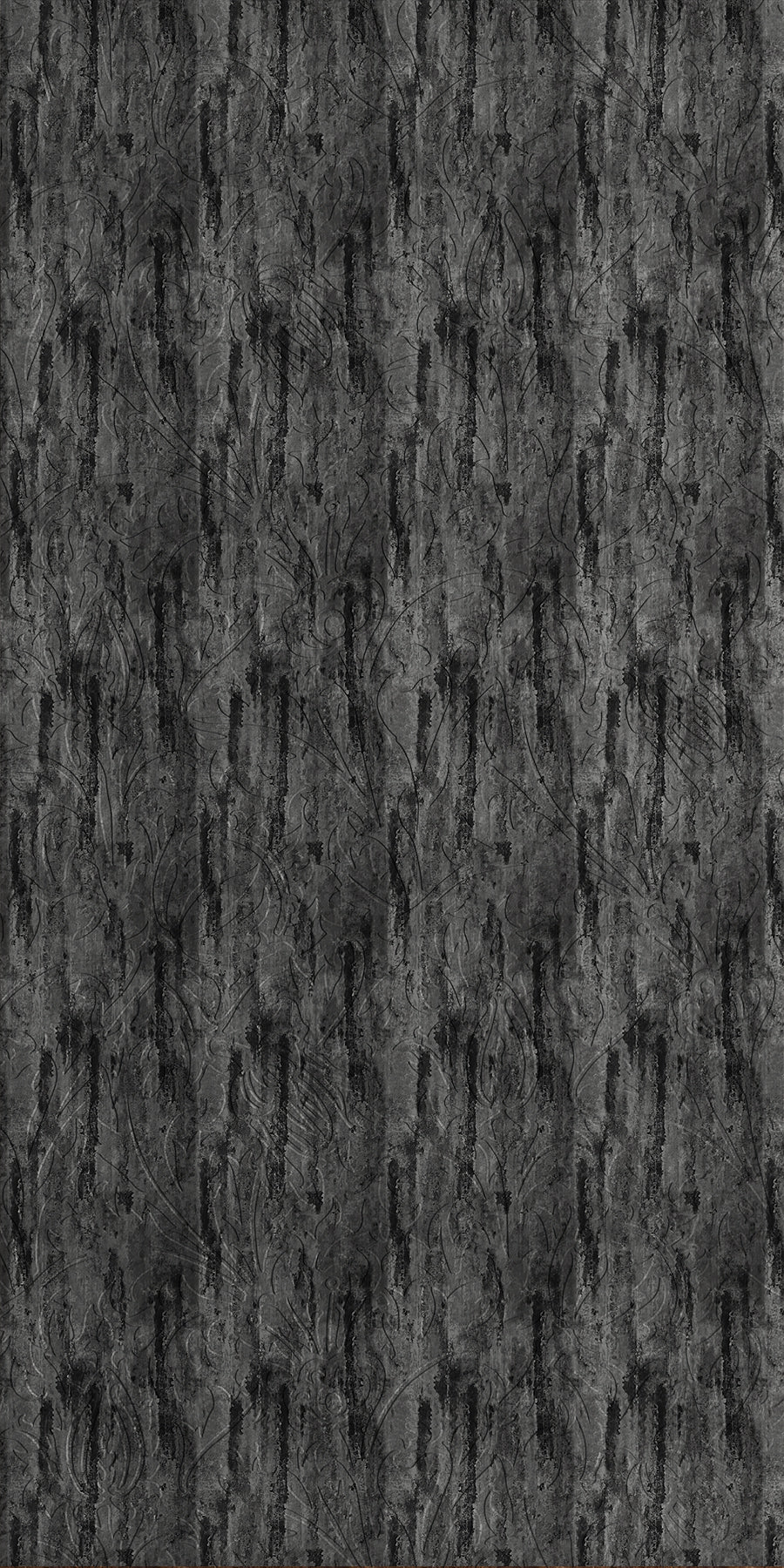 Nettle Abstract Sillver Wall Panel
