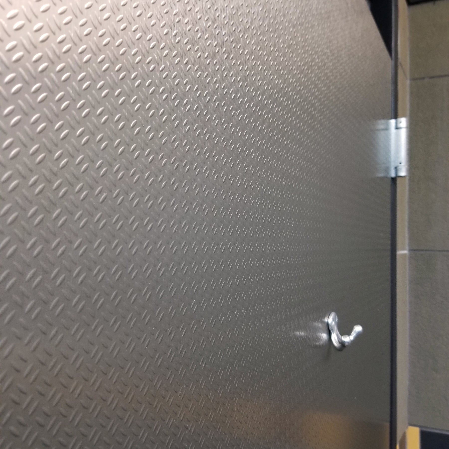 Brushed Aluminum Diamond Plate Wall Panel