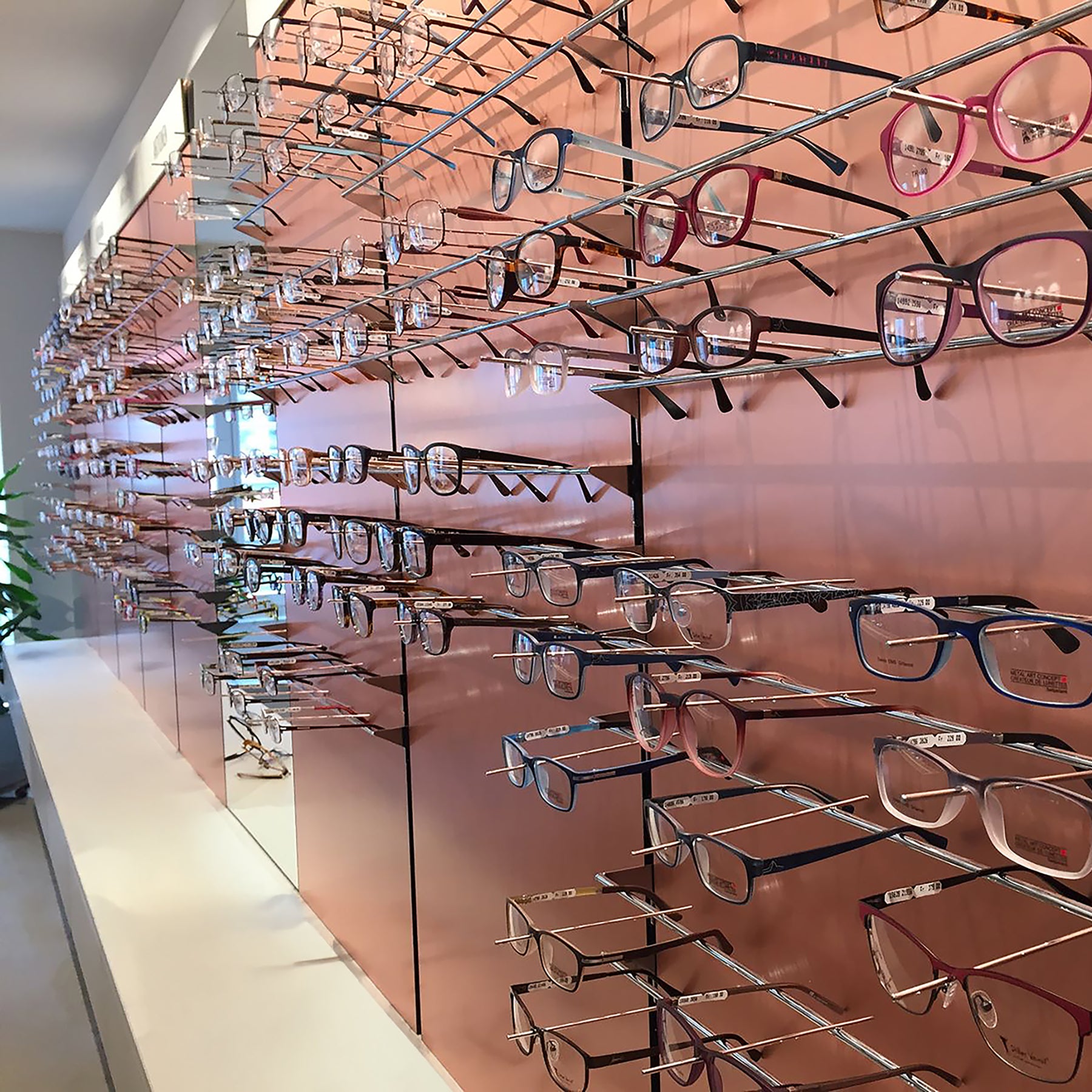 Matte Copper Wall Panel