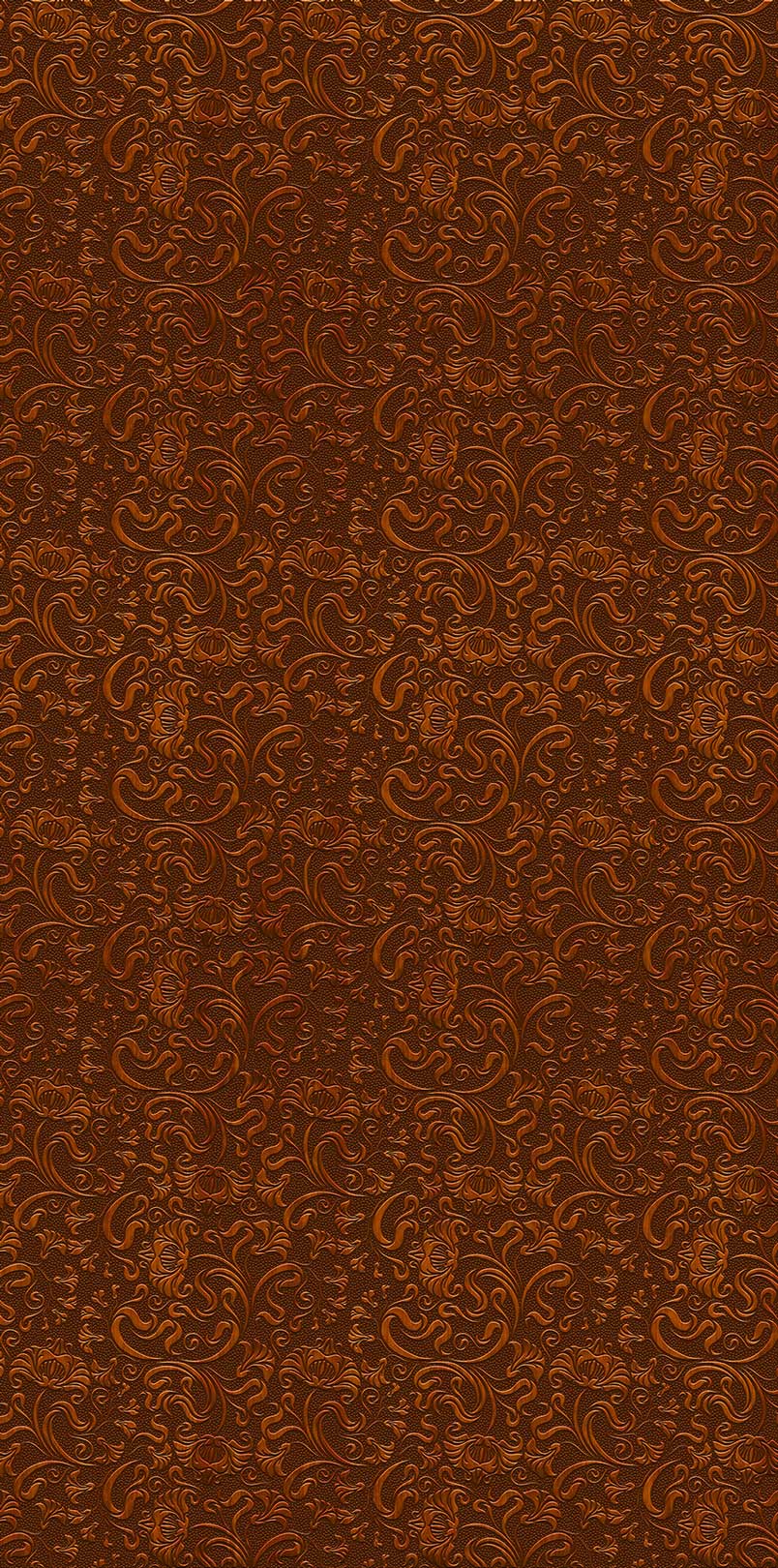 Oppulent Bronze Floral Pattern & Color Fusion Panels