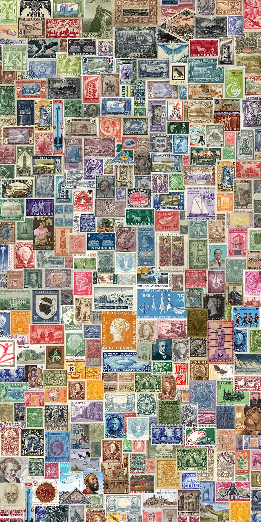 First Class Mail Photographic & Illustrated Fusion Panels