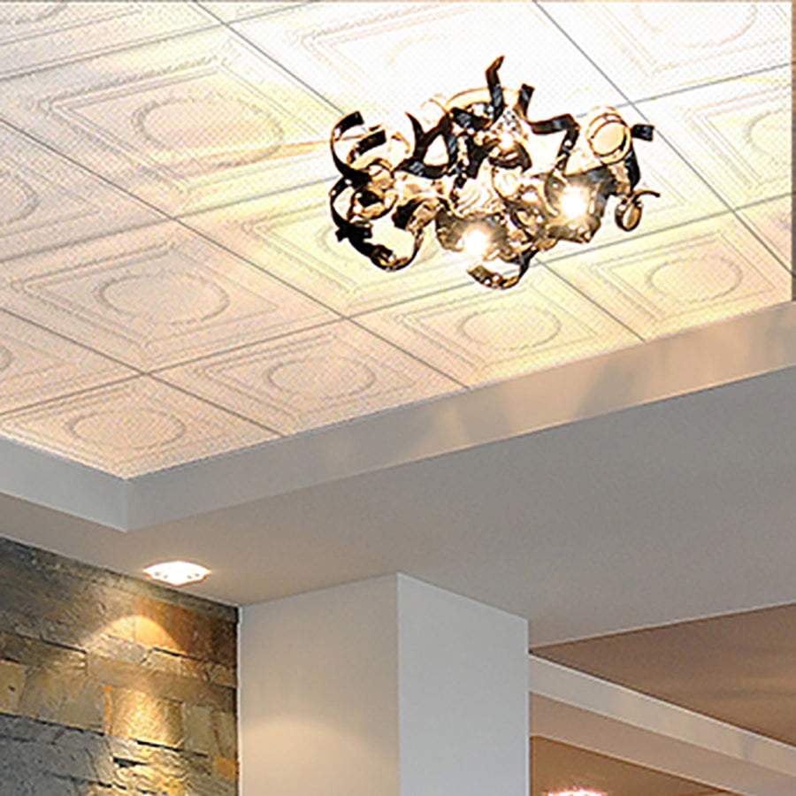 Rosette Acoustic Ceiling Tiles