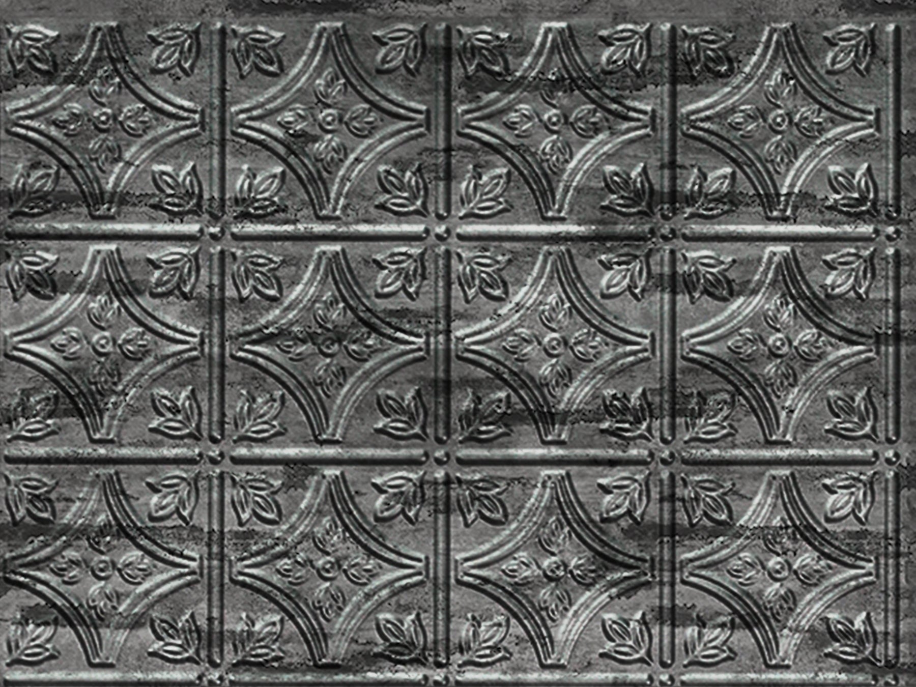 Savannah DIY Backsplash Panels - Abstract Silver