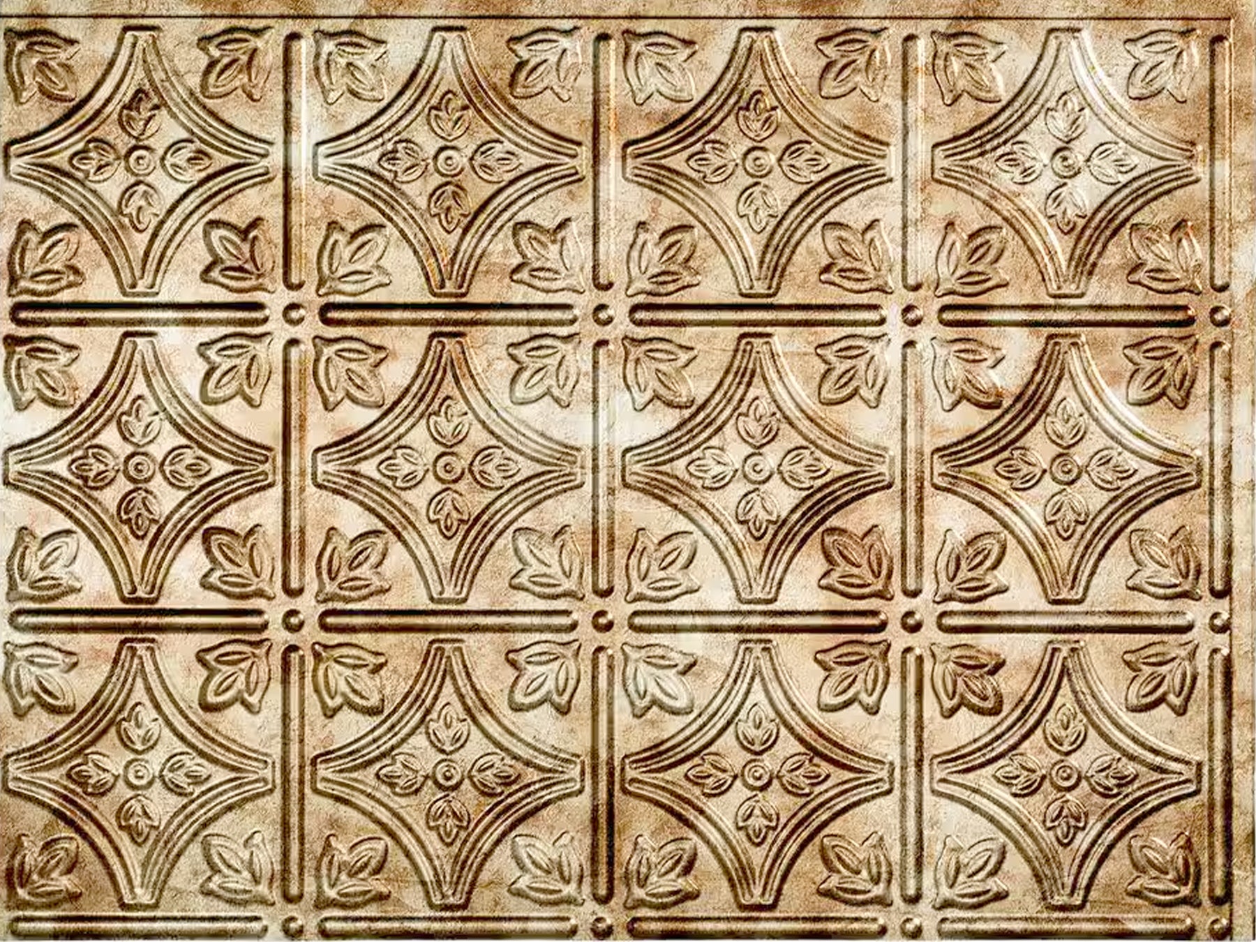 Savannah DIY Backsplash Panels - Bermuda Bronze